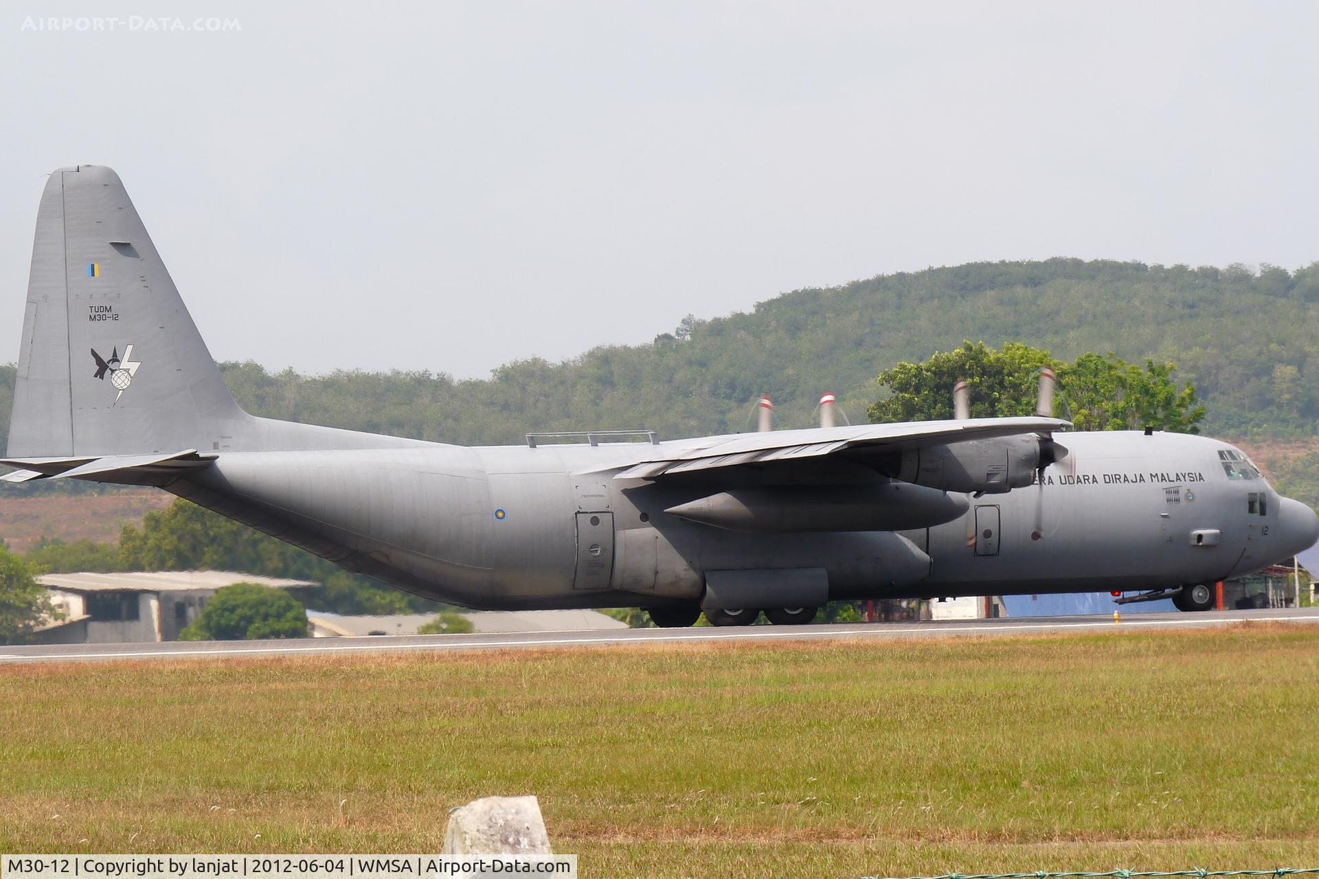 M30-12, Lockheed C-130H-30 Hercules C/N 382-5277, WMSA/SZB