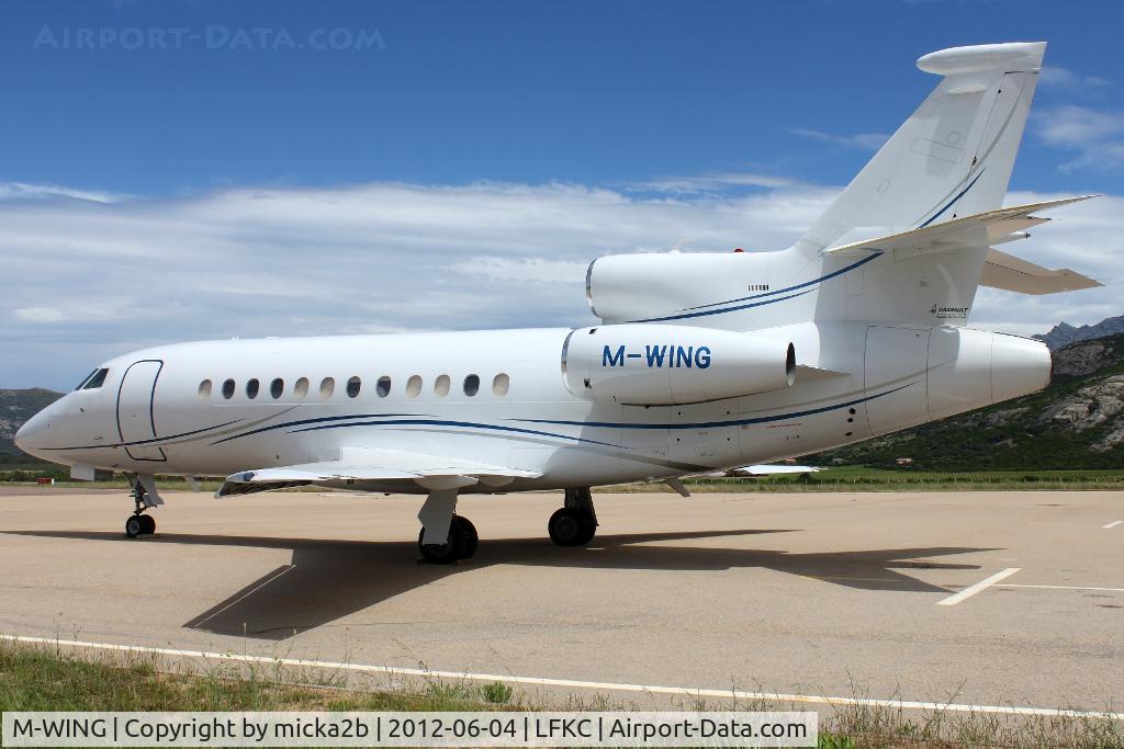 M-WING, 2007 Dassault Falcon 900DX C/N 609, Parked