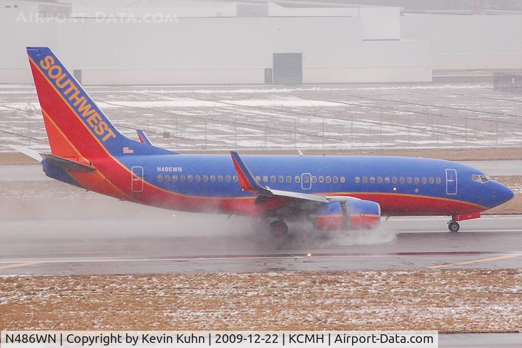 N486WN, 2004 Boeing 737-7H4 C/N 33852, Snowblower