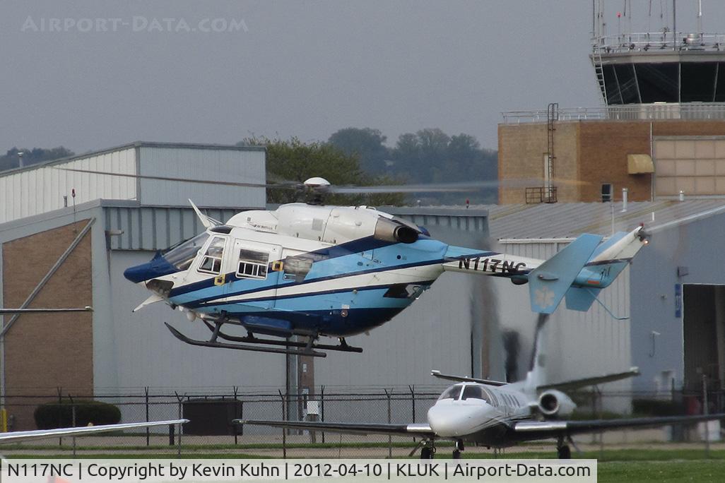 N117NC, 1997 Eurocopter-Kawasaki BK-117C-1 C/N 7517, ex-