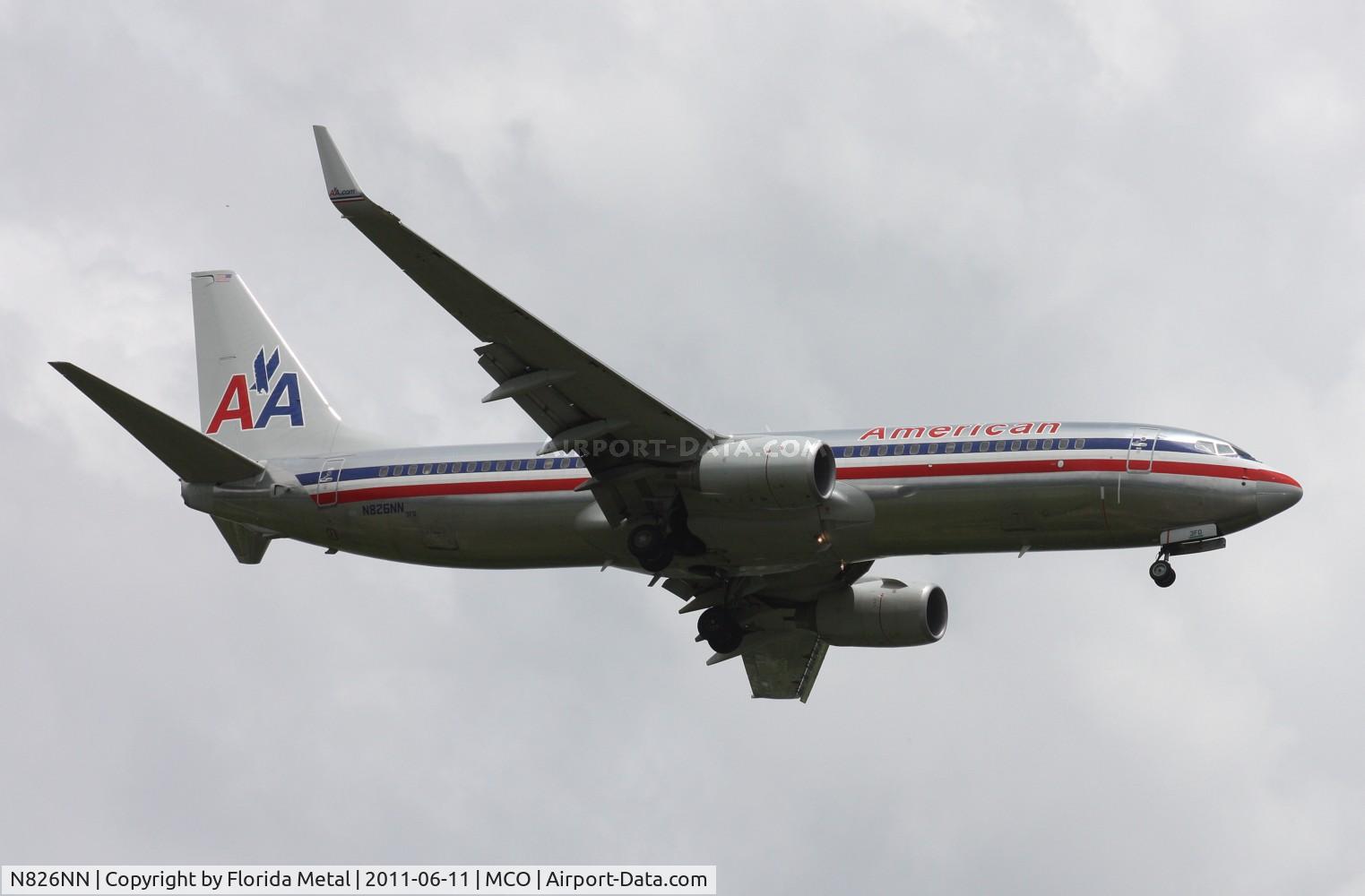 N826NN, 2010 Boeing 737-823 C/N 31089, American 737-800