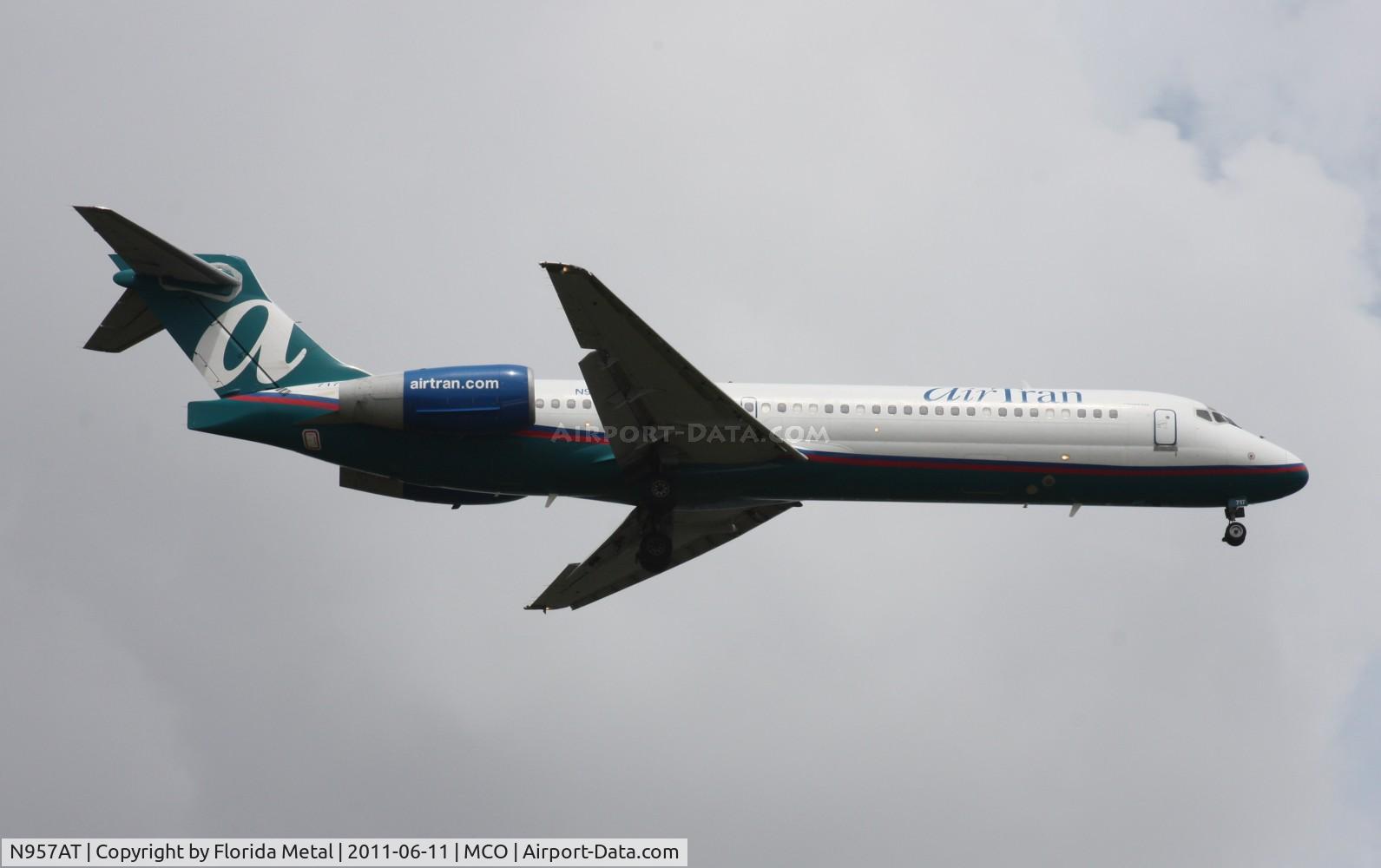 N957AT, 2000 Boeing 717-200 C/N 55019, Air Tran 717