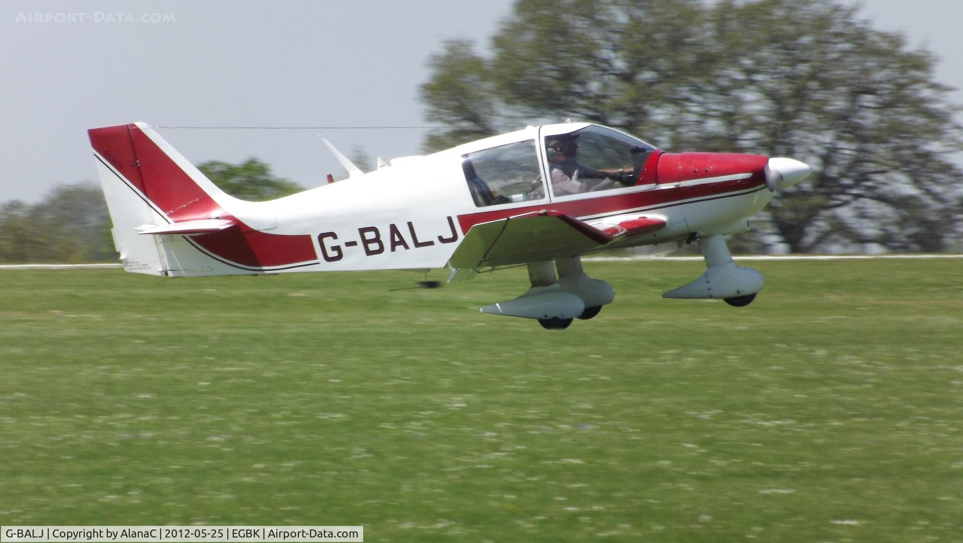G-BALJ, 1972 Robin DR-400-180 Regent Regent C/N 767, G-BALJ at AeroExpo, Sywell 2012
