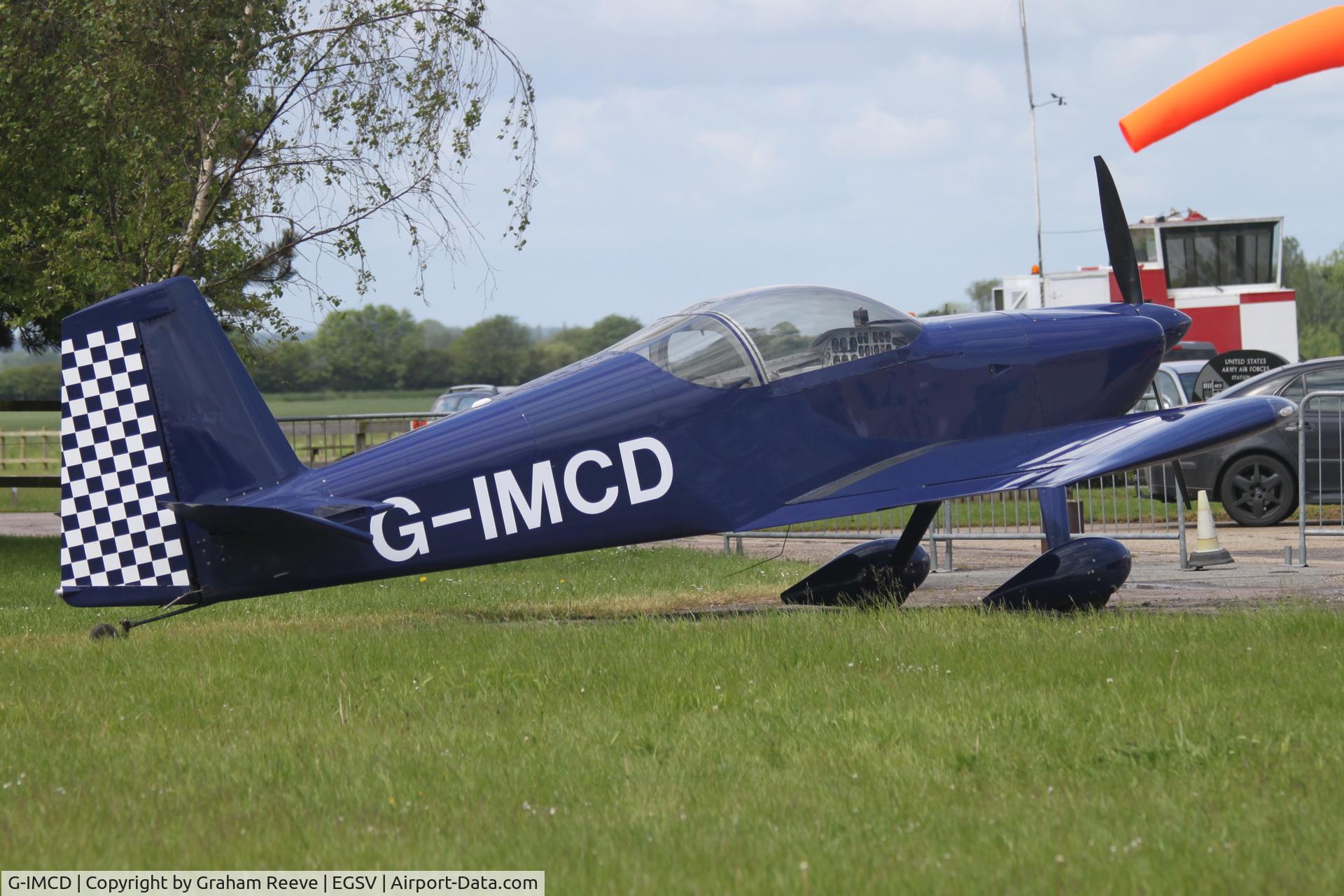 G-IMCD, 2005 Vans RV-7 C/N PFA 323-13965, Parked at Old Buckenham.