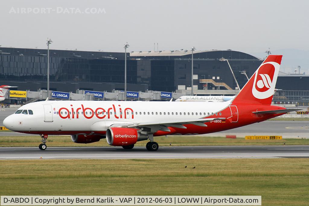 D-ABDO, 2007 Airbus A320-214 C/N 3055, Cleared for take off rwy 16