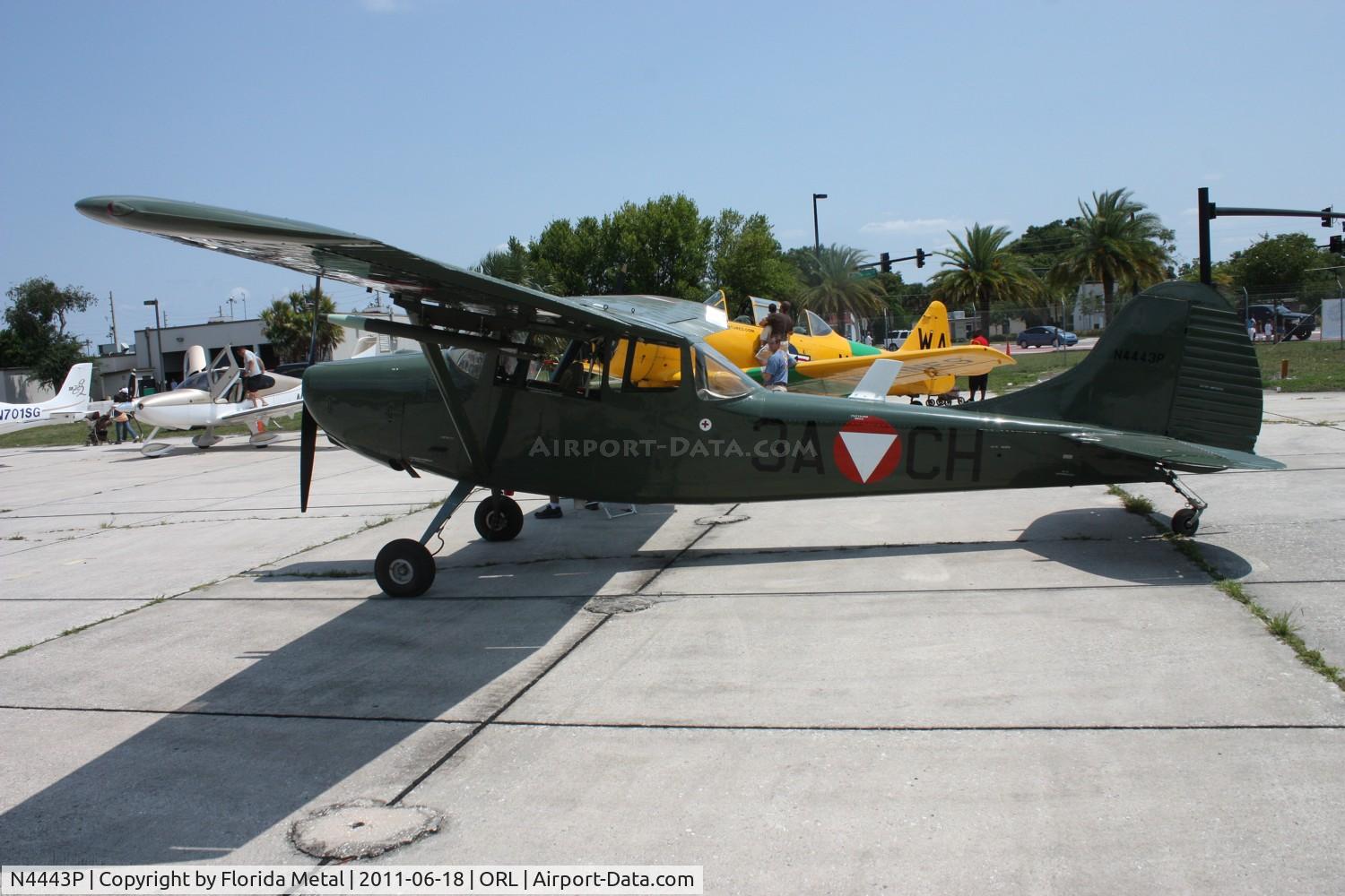 N4443P, 1951 Cessna L-19 O-1 Bird Dog C/N 23079, Cessna L-19