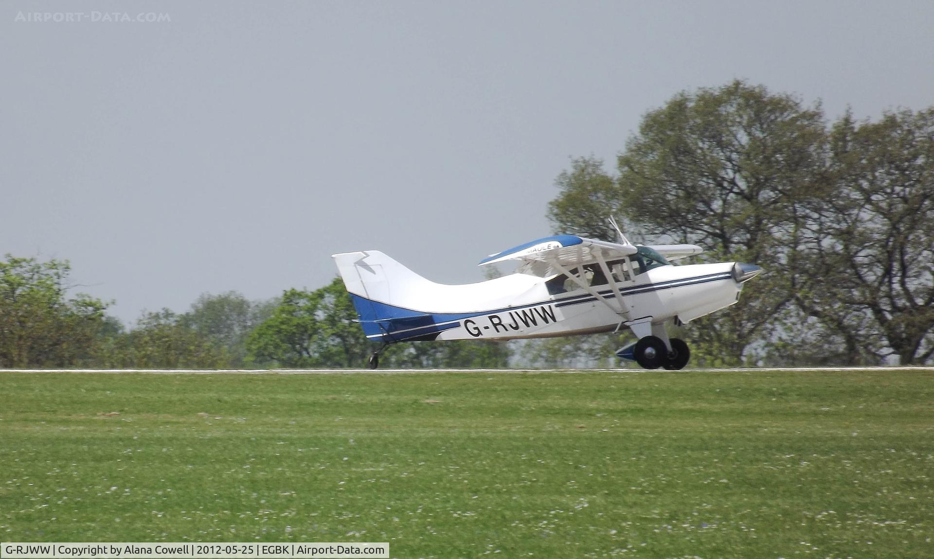 G-RJWW, 1979 Maule M-5-235C Lunar Rocket C/N 7250C, G-RJWW owned by D. E. Priest at AeroExpo, Sywell 2012