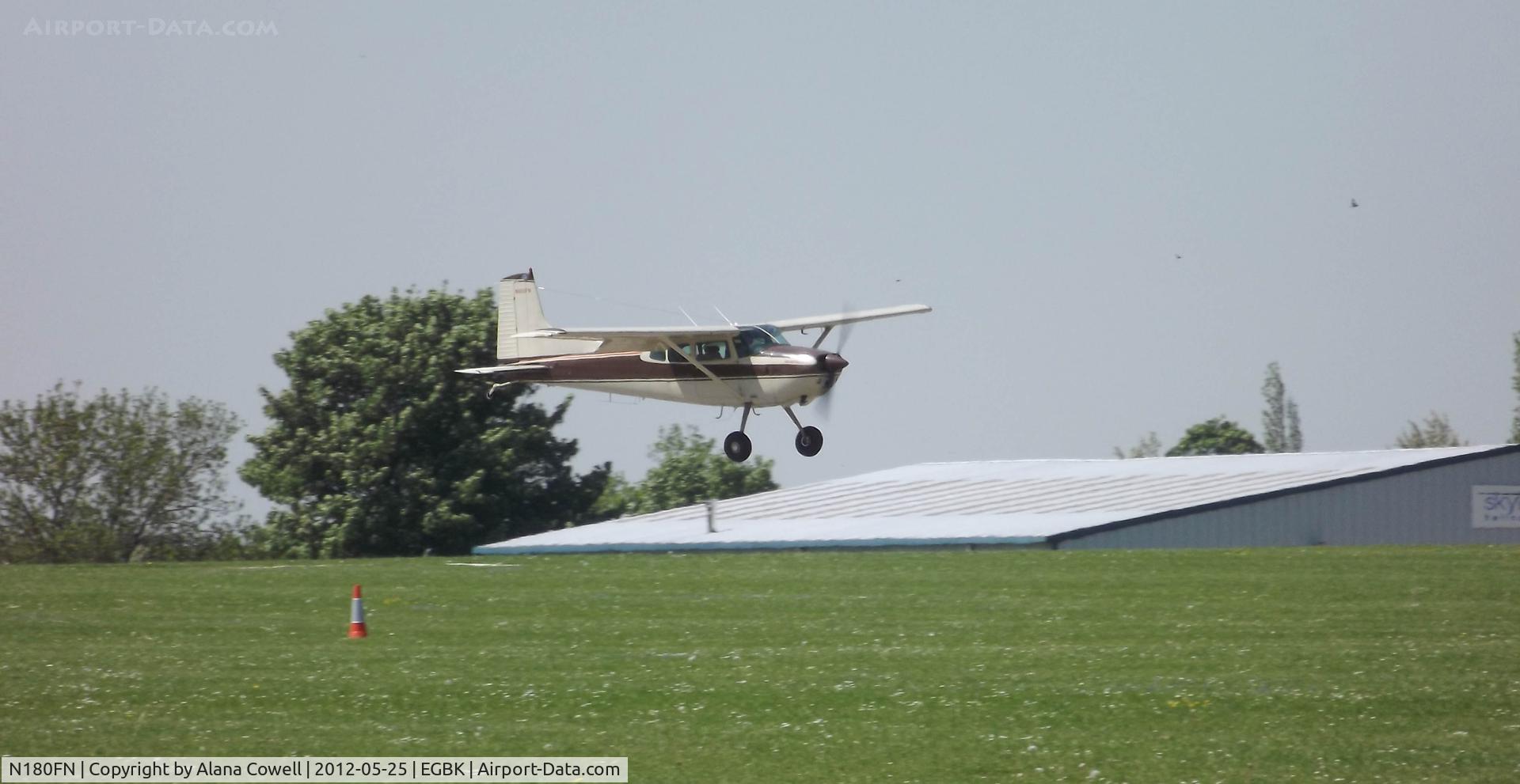 N180FN, 1981 Cessna 180 C/N 18053201, N180FN at AeroExpo, Sywell 2012