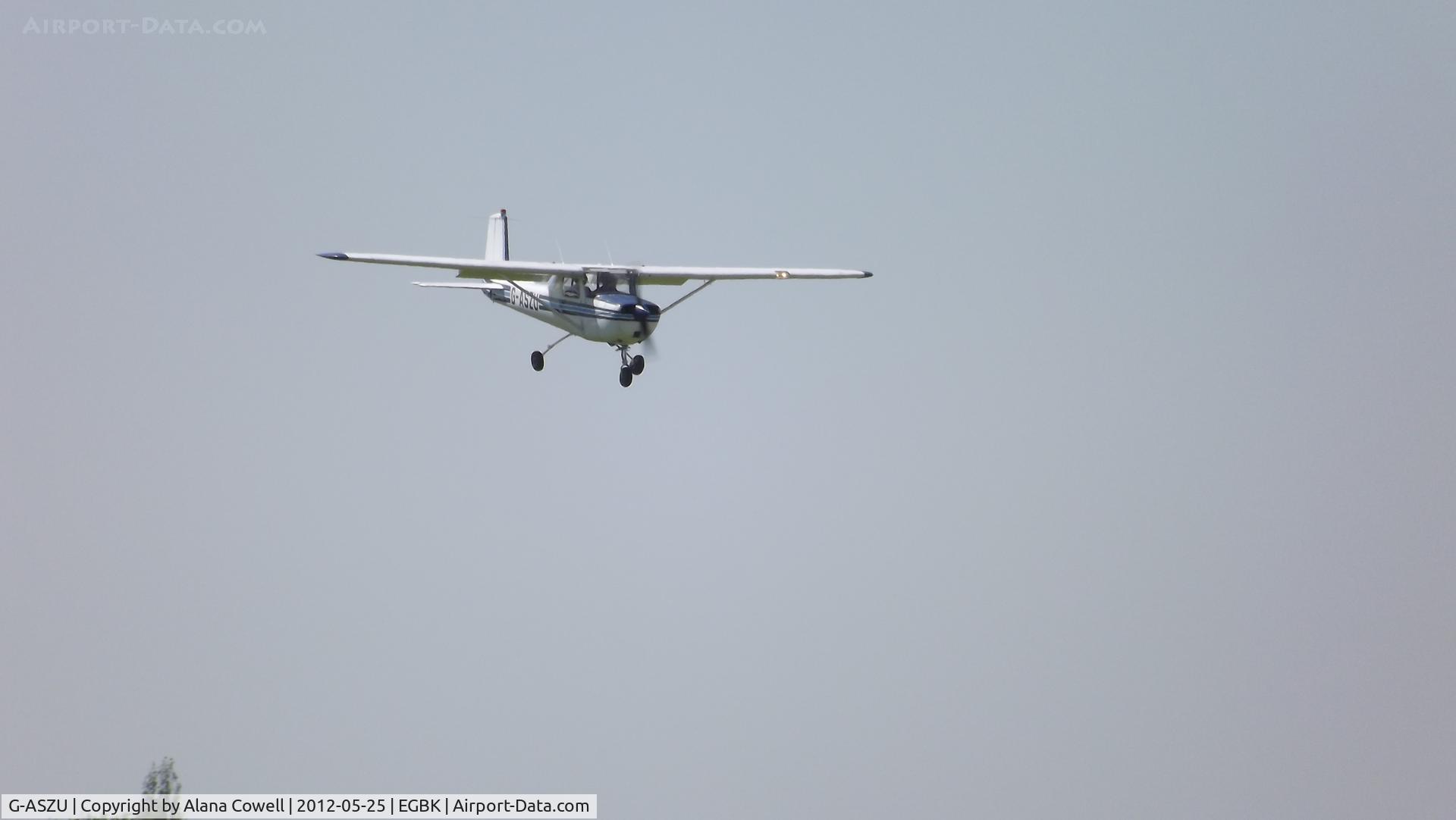 G-ASZU, 1965 Cessna 150E C/N 150-61152, G-ASZU owned by L. J. Baker, R. Hall & C. Davies at AeroExpo, Sywell 2012