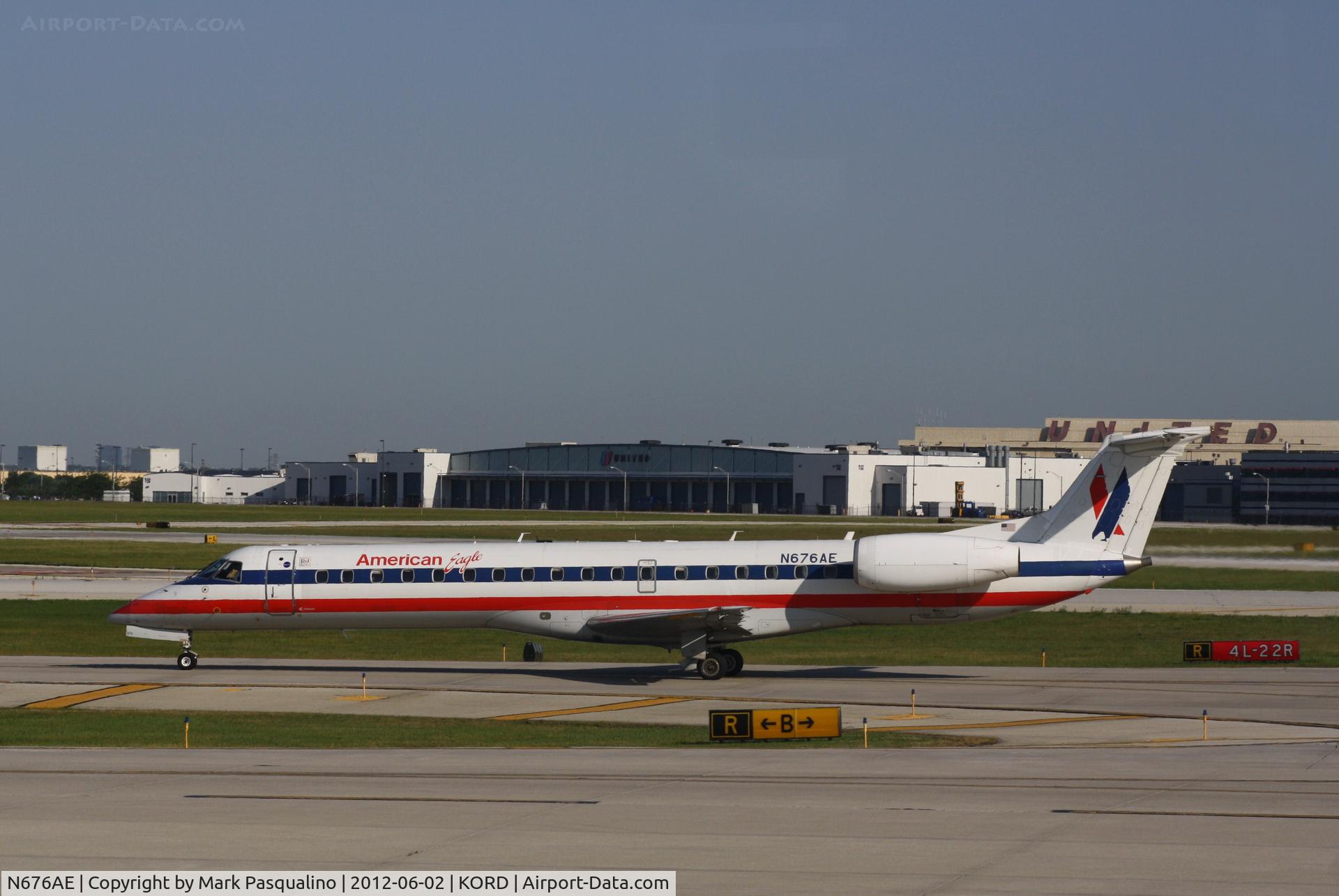 N676AE, 2004 Embraer ERJ-145LR (EMB-145LR) C/N 14500807, EMB-145LR