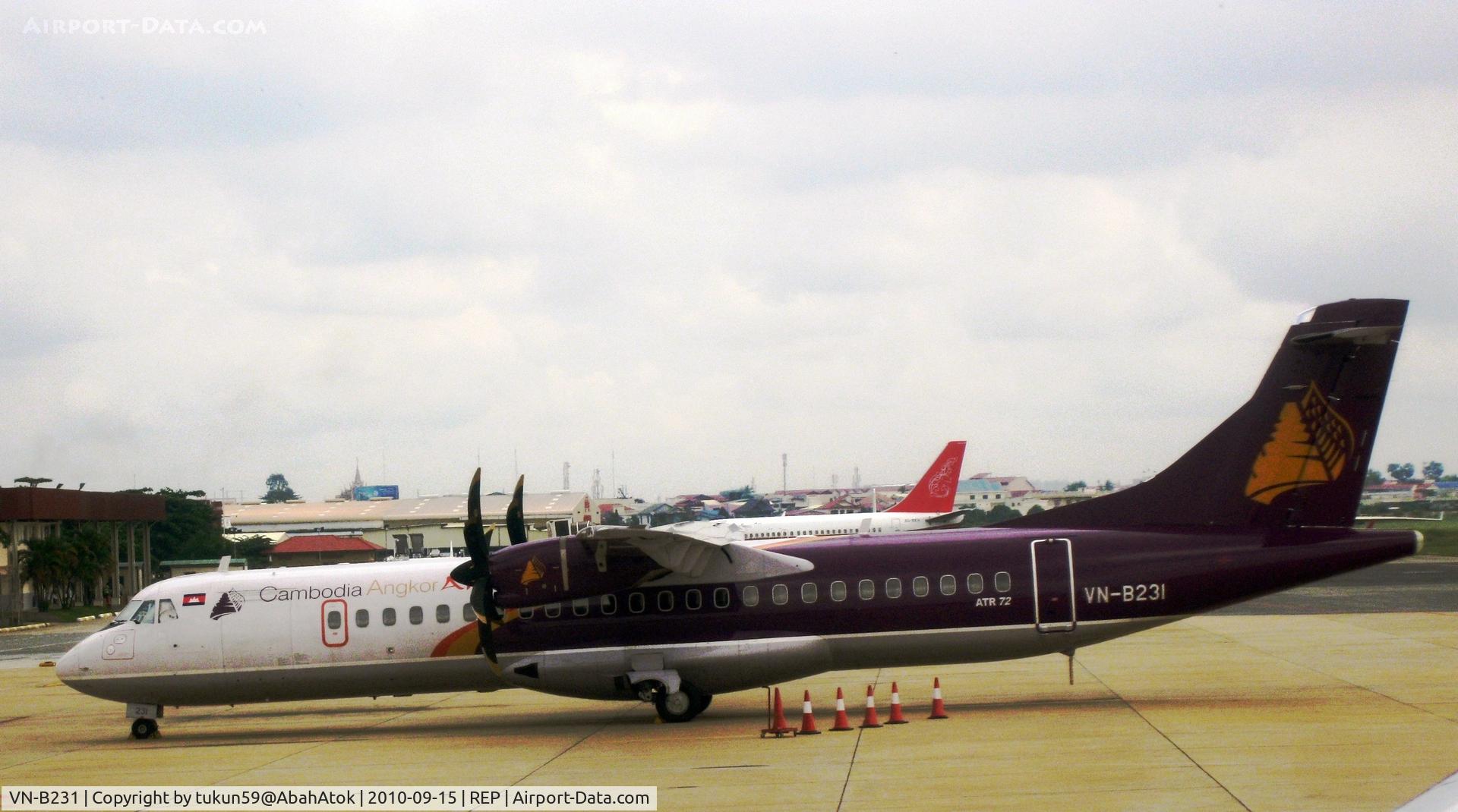VN-B231, 2010 ATR 72-212A C/N 906, Cambodia Angkor Air
