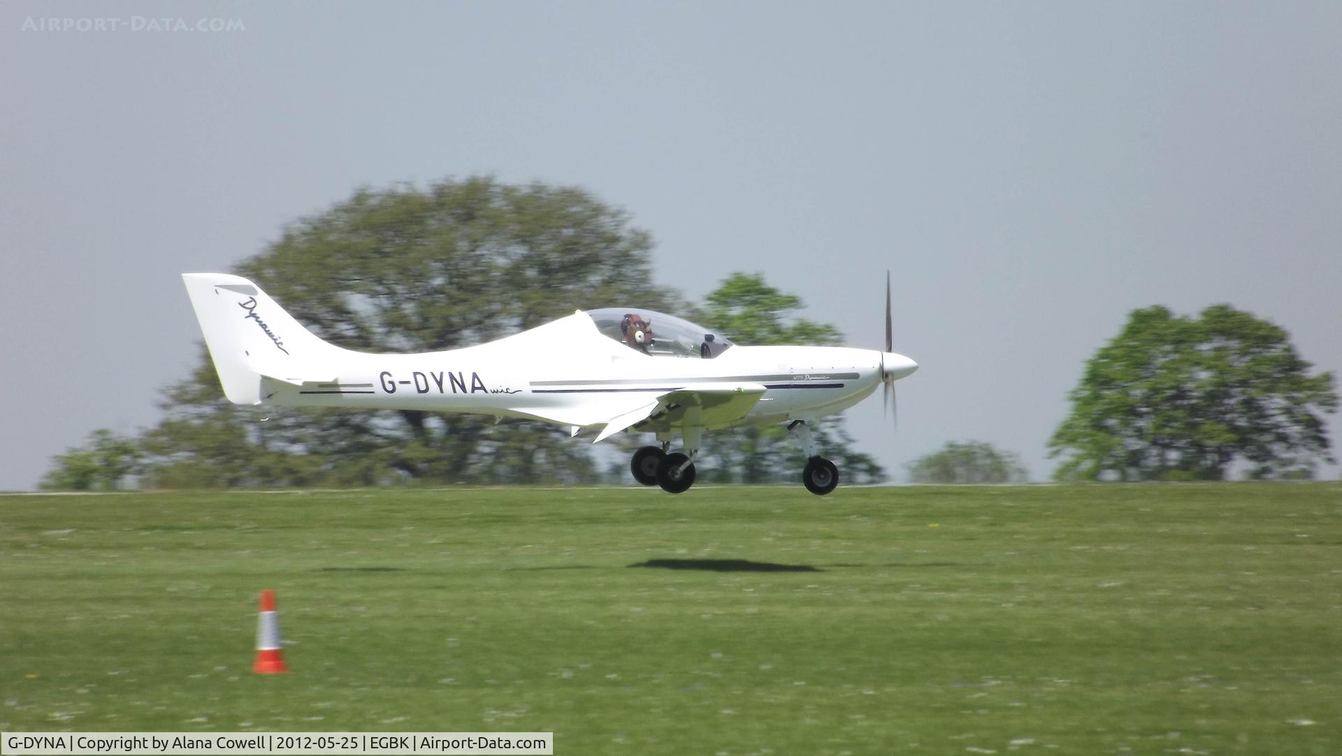 G-DYNA, 2006 Aerospool WT-9 Dynamic C/N DY135/2006, G-DYNA owned by Yeoman Light Aircraft Co.Ltd at AeroExpo, Sywell 2012