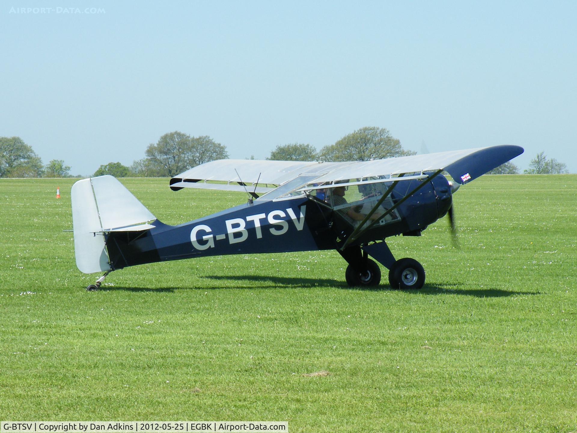 G-BTSV, 1991 Denney Kitfox Mk3 C/N PFA 172-11920, G-BTSV at the AeroExpo event at Sywell Aerodrome, Northamptonshire, UK, 25th May 2012.