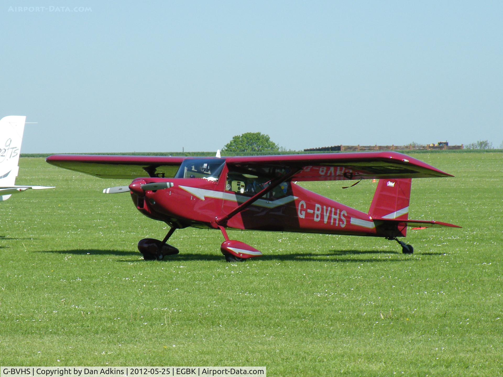 G-BVHS, 1994 Murphy Rebel C/N PFA 232-12180, G-BVHS parked up at the AeroExpo event at Sywell Aerodrome, Northamptonshire, UK, 25th May 2012.