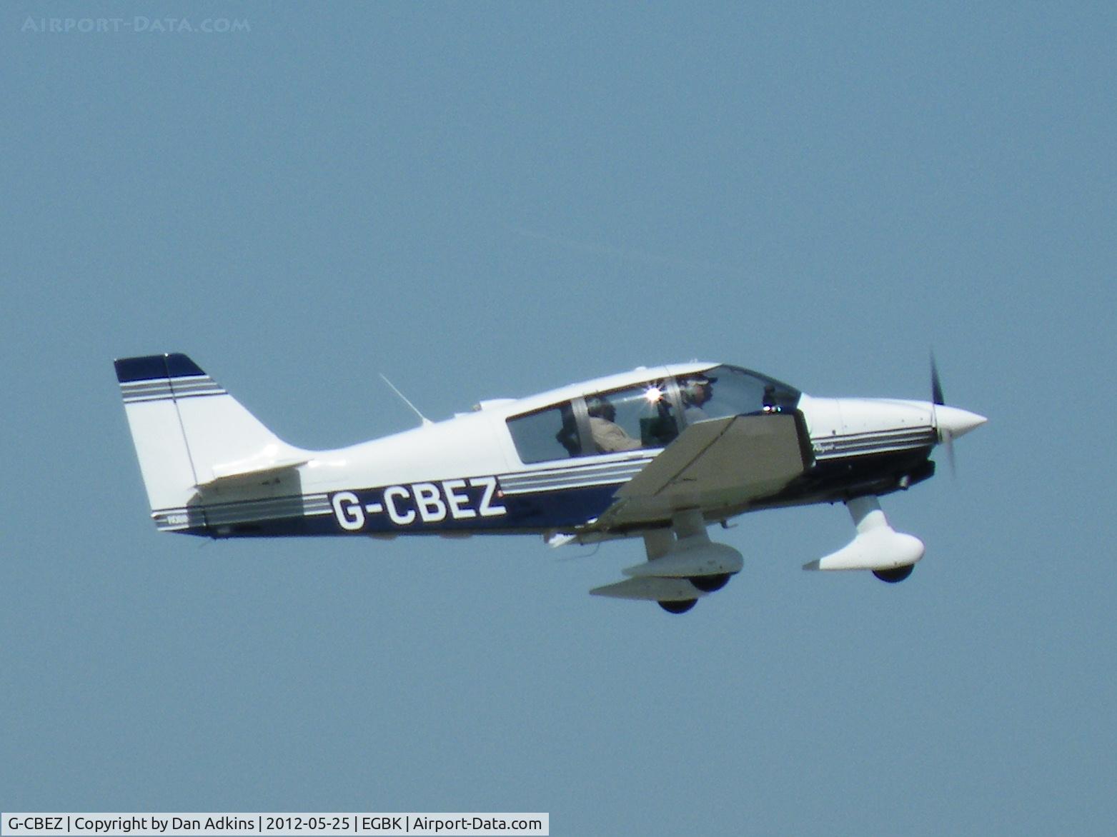 G-CBEZ, 2002 Robin DR-400-180 Regent Regent C/N 2511, G-CBEZ at the AeroExpo event at Sywell Aerodrome, Northamptonshire, UK, 25th May 2012.