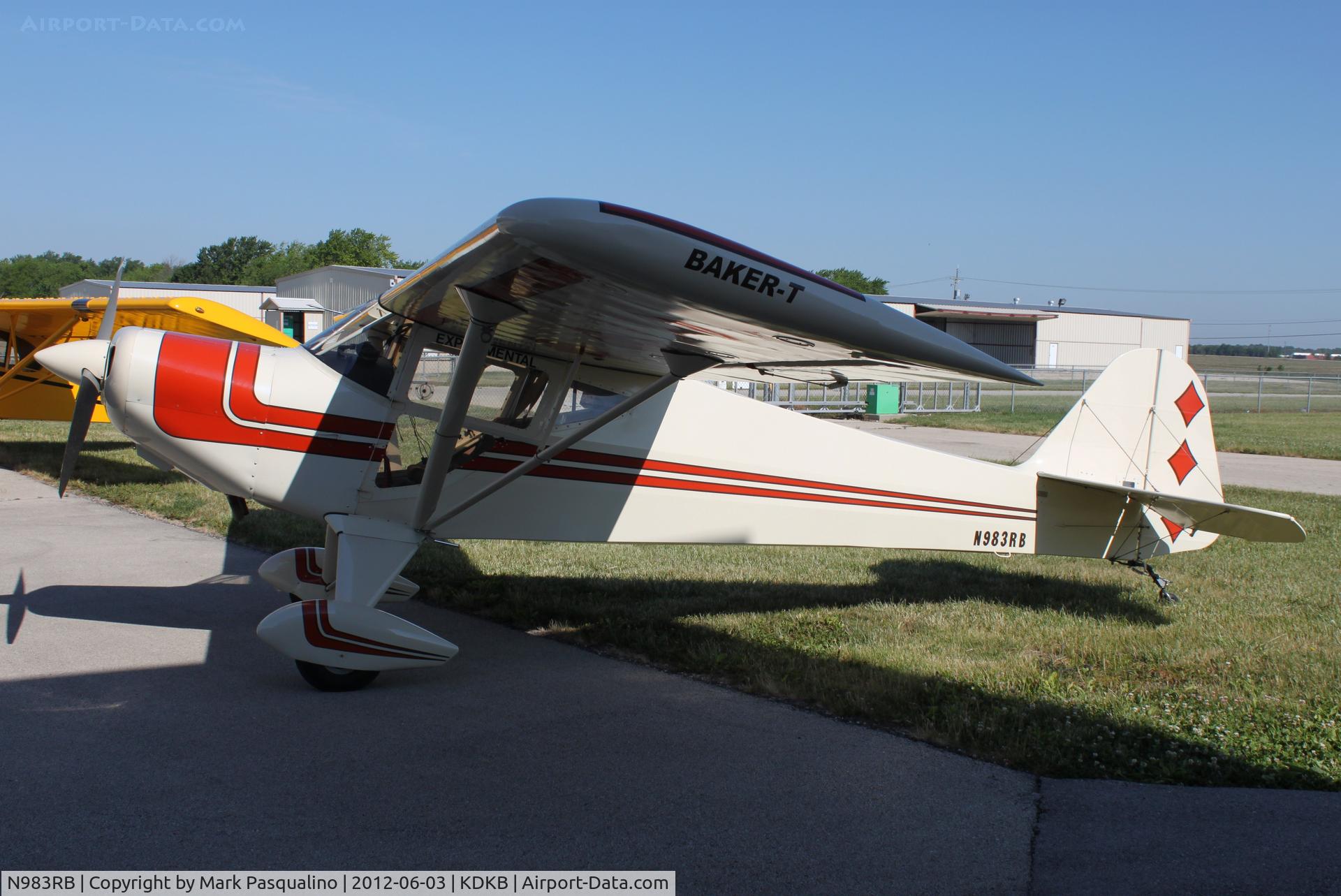 N983RB, 1990 Baker Gene Ray BAKER-T C/N 1, Baker-T