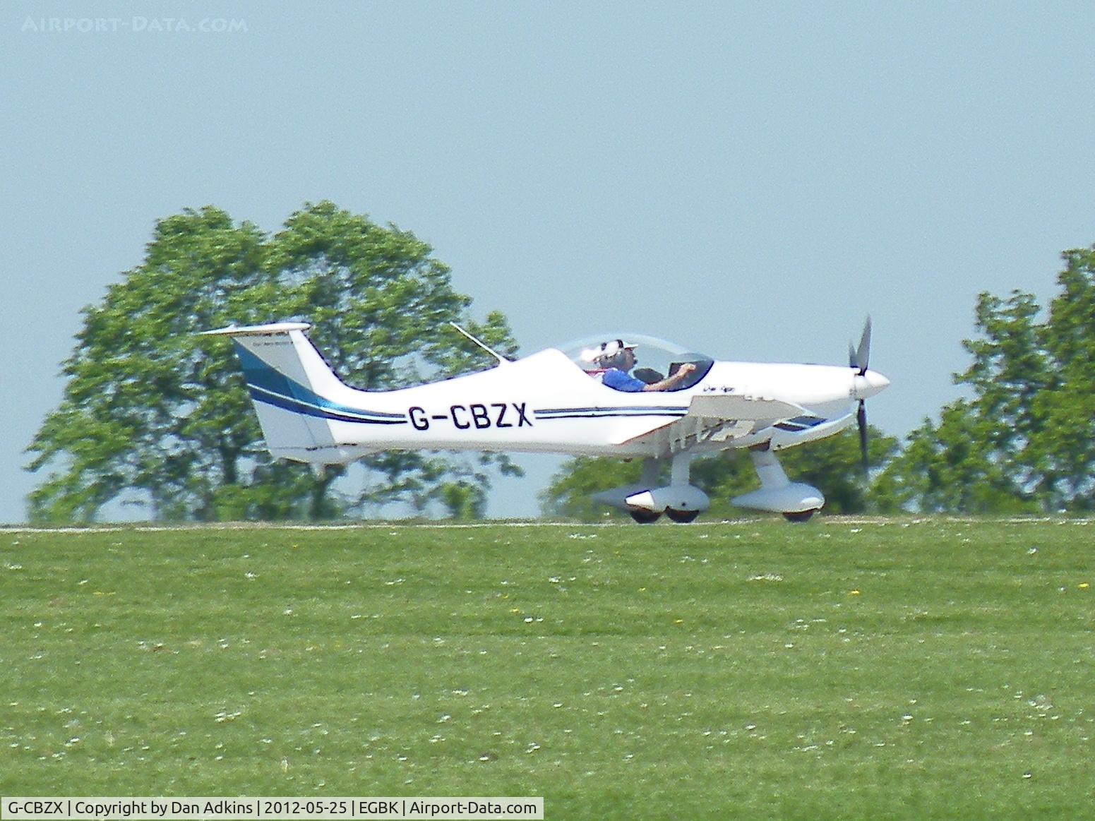 G-CBZX, 2005 Dyn'Aero MCR-01 ULC Banbi C/N PFA 301B-13957, G-CBZX at the AeroExpo event at Sywell Aerodrome, Northamptonshire, UK, 25th May 2012.