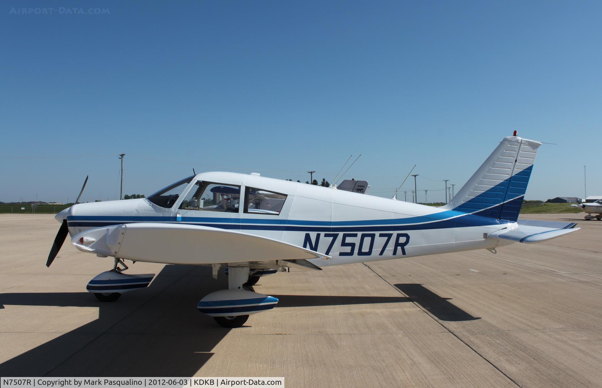 N7507R, 1966 Piper PA-28-140 C/N 28-22063, Piper PA-28-140