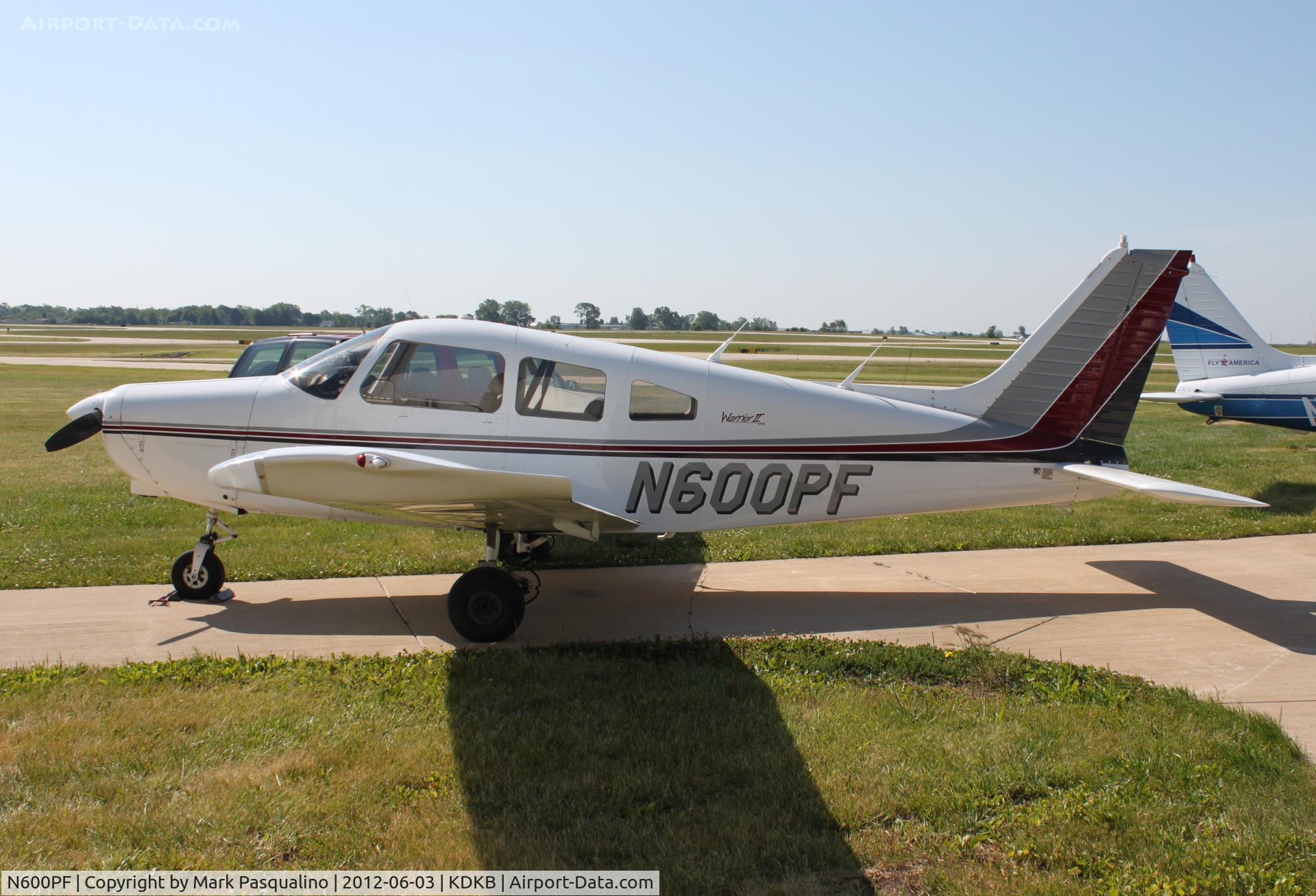 N600PF, 1977 Piper PA-28-161 C/N 28-7816109, Piper PA-28-161
