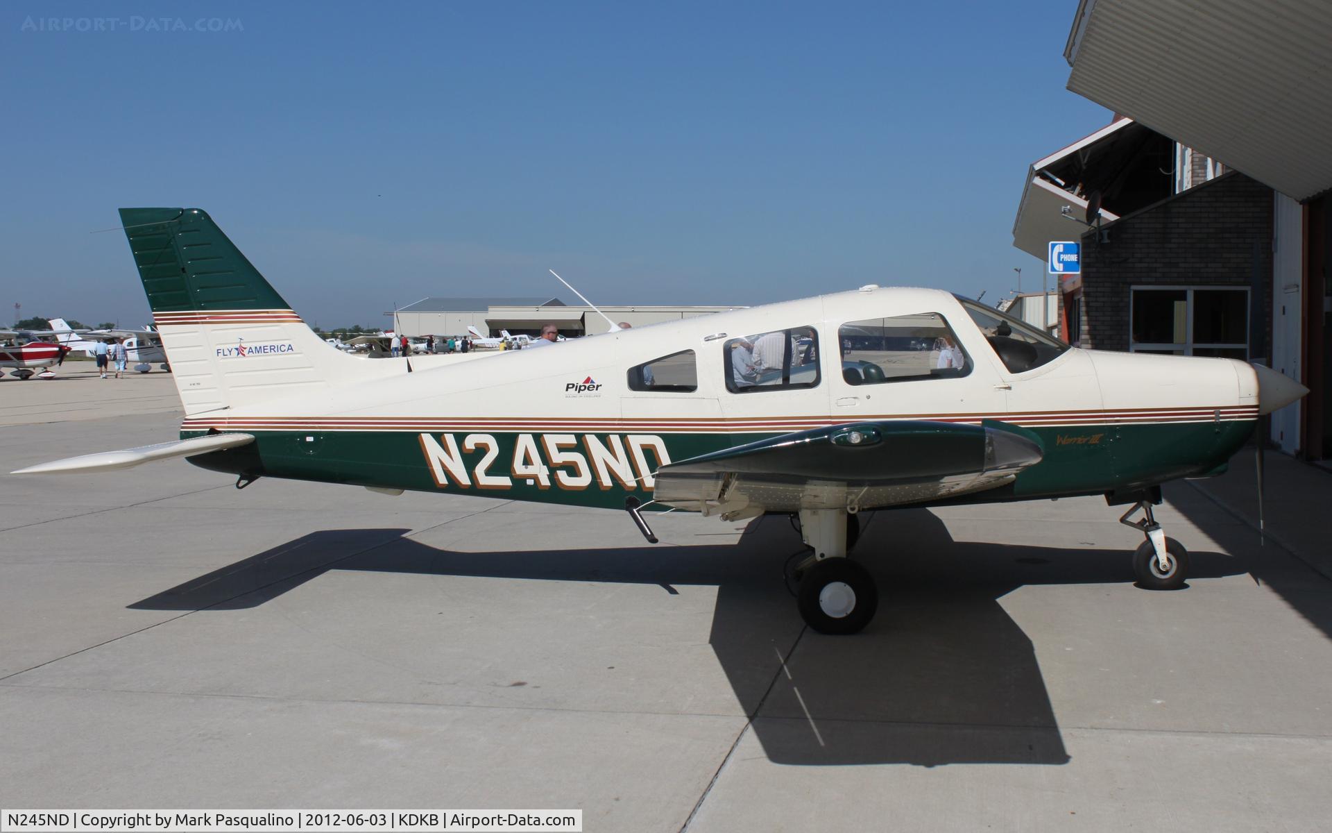 N245ND, 2000 Piper PA-28-161 C/N 2842086, Piper PA-28-161