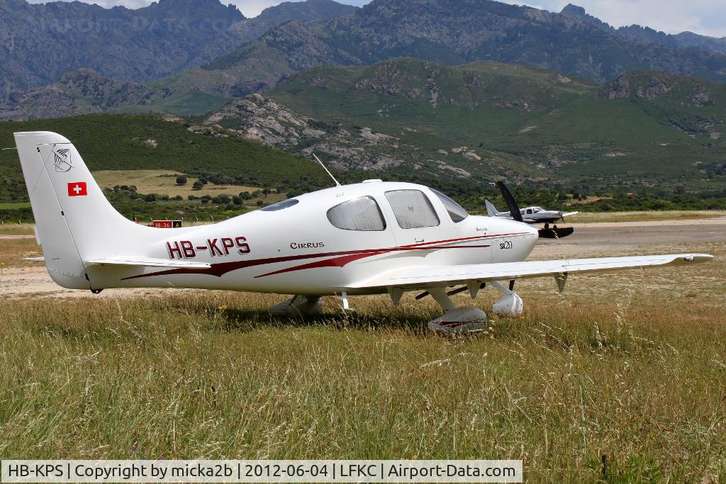 HB-KPS, 2003 Cirrus SR20 C/N 1351, Parked