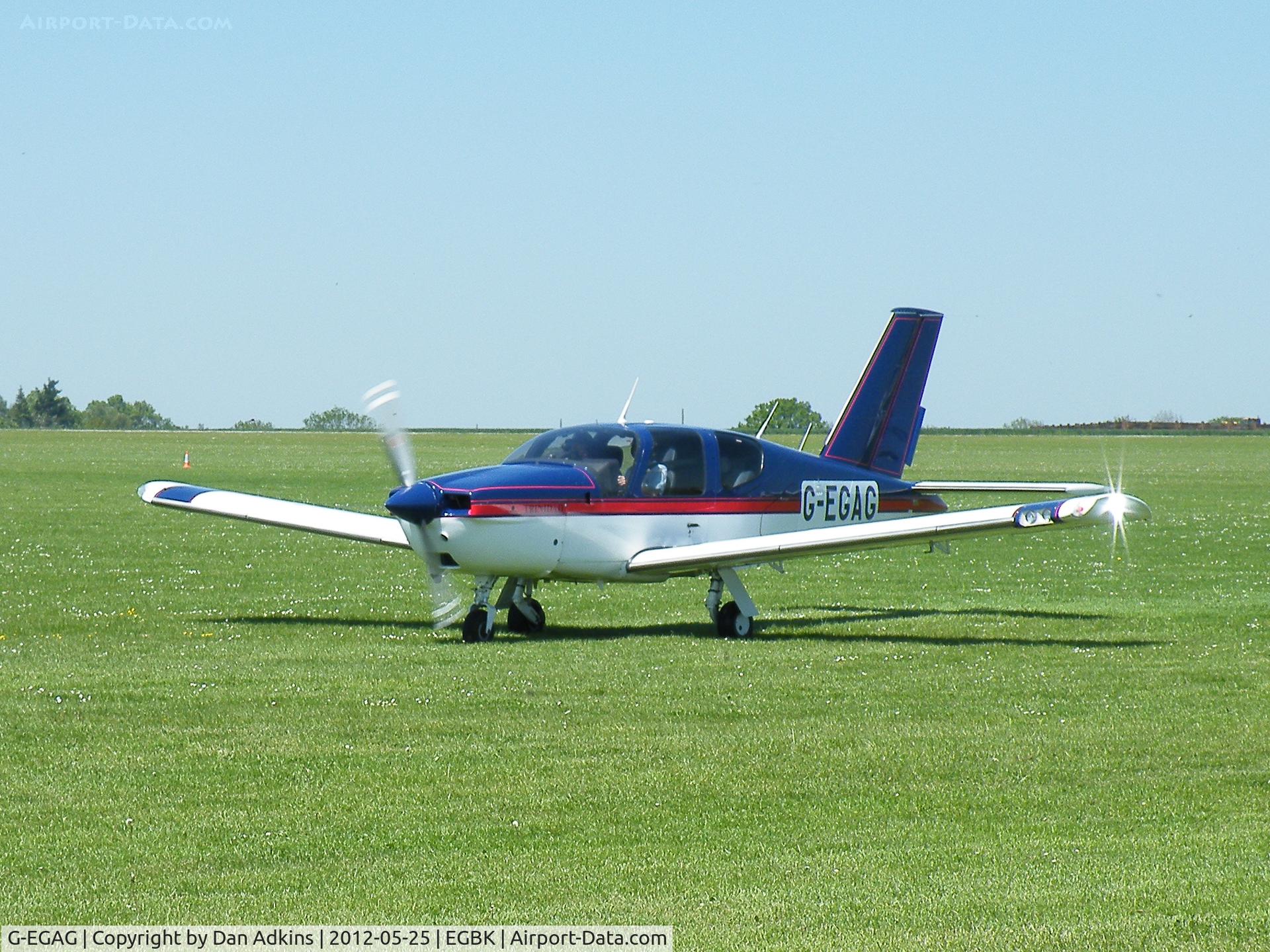 G-EGAG, 1994 Socata TB-20 Trinidad C/N 1675, G-EGAG at the AeroExpo event at Sywell Aerodrome, Northamptonshire, UK, 25th May 2012.