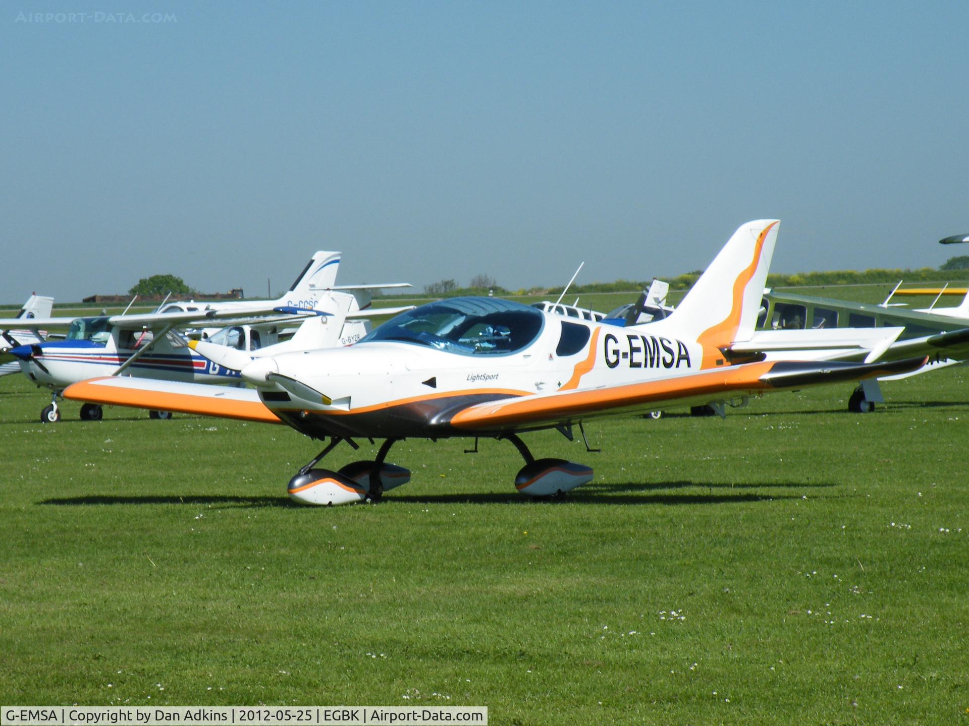 G-EMSA, 2010 CZAW SportCruiser C/N 09SC323, G-EMSA parked up at the AeroExpo event at Sywell Aerodrome, Northamptonshire, UK, 25th May 2012.