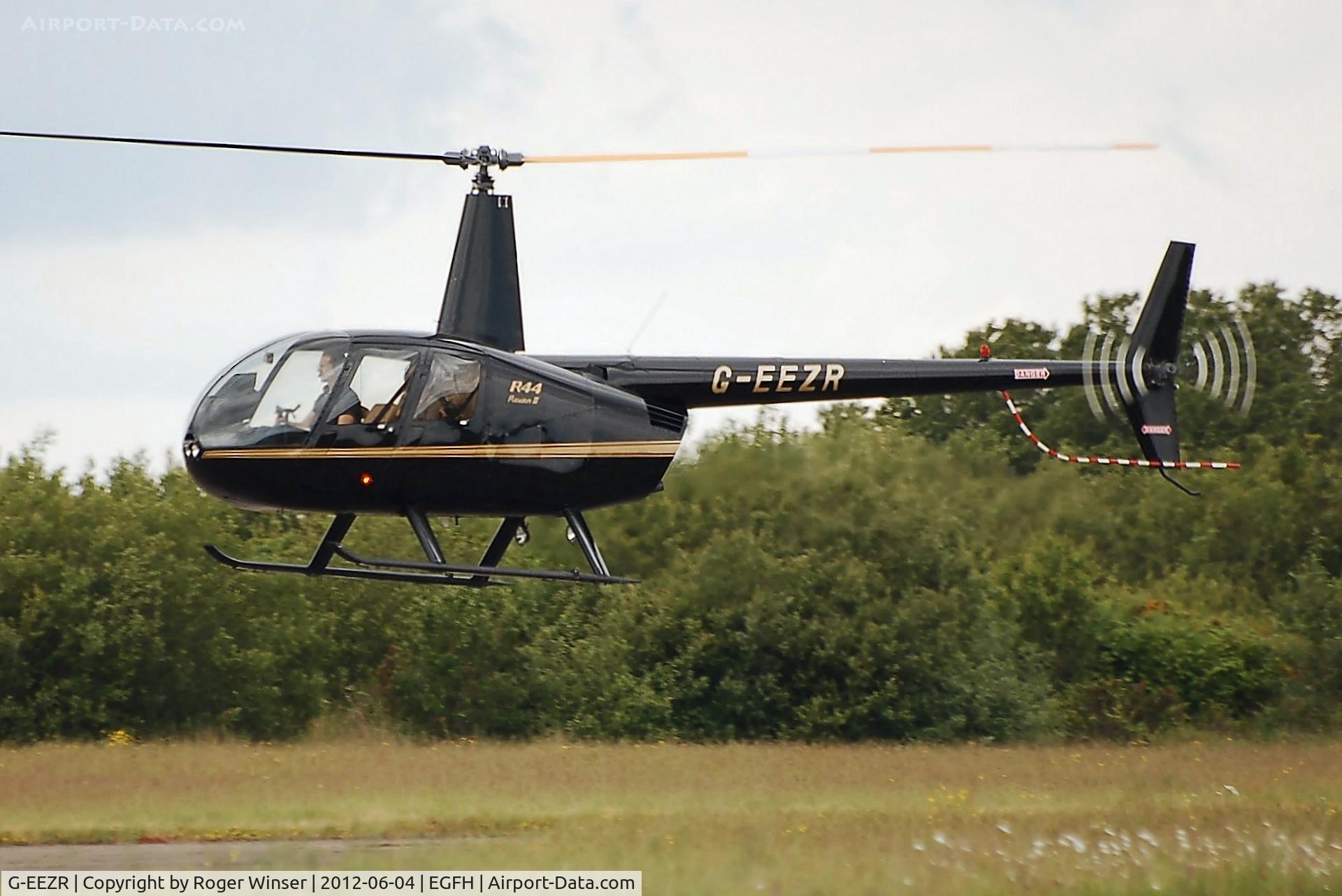 G-EEZR, 2006 Robinson R44 Raven II C/N 11391, Visiting Raven II.