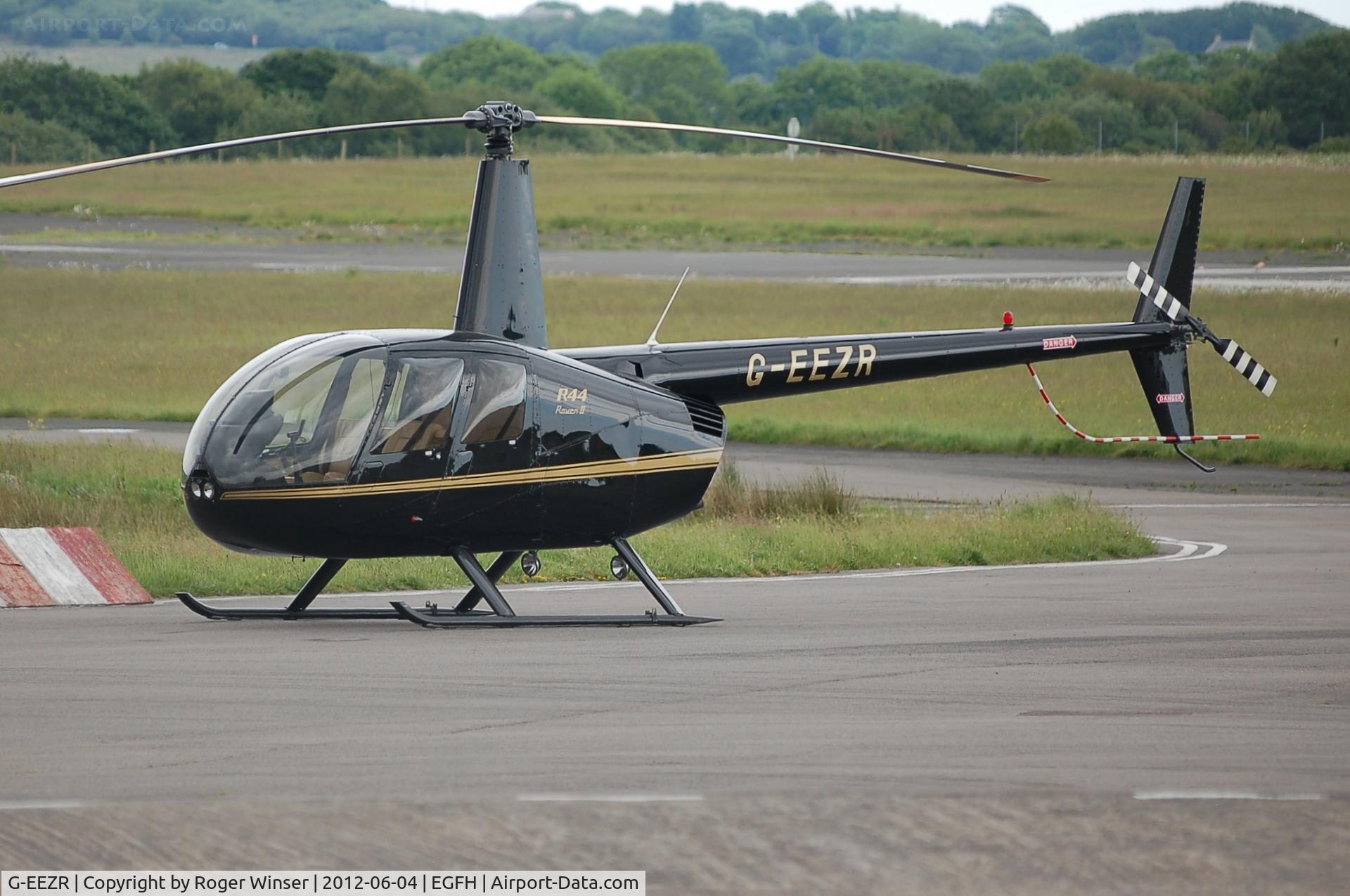 G-EEZR, 2006 Robinson R44 Raven II C/N 11391, Visiting Raven II.
