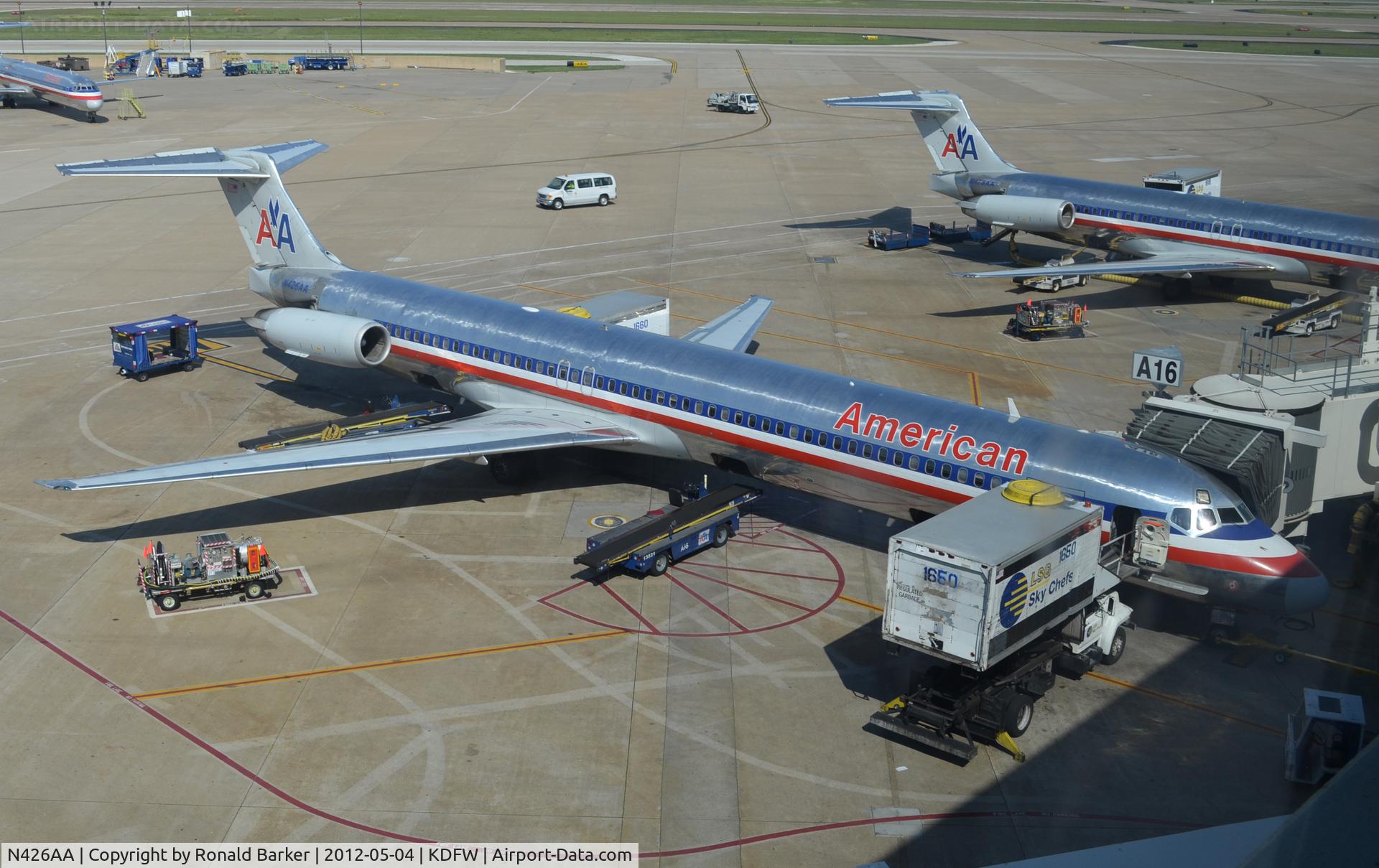 N426AA, 1986 McDonnell Douglas MD-82 (DC-9-82) C/N 49338, Dallas