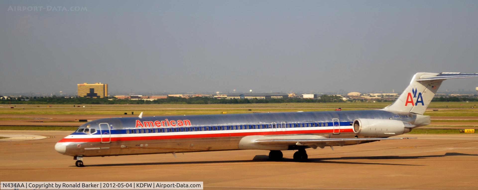 N434AA, 1987 McDonnell Douglas MD-83 (DC-9-83) C/N 49452, Dallas