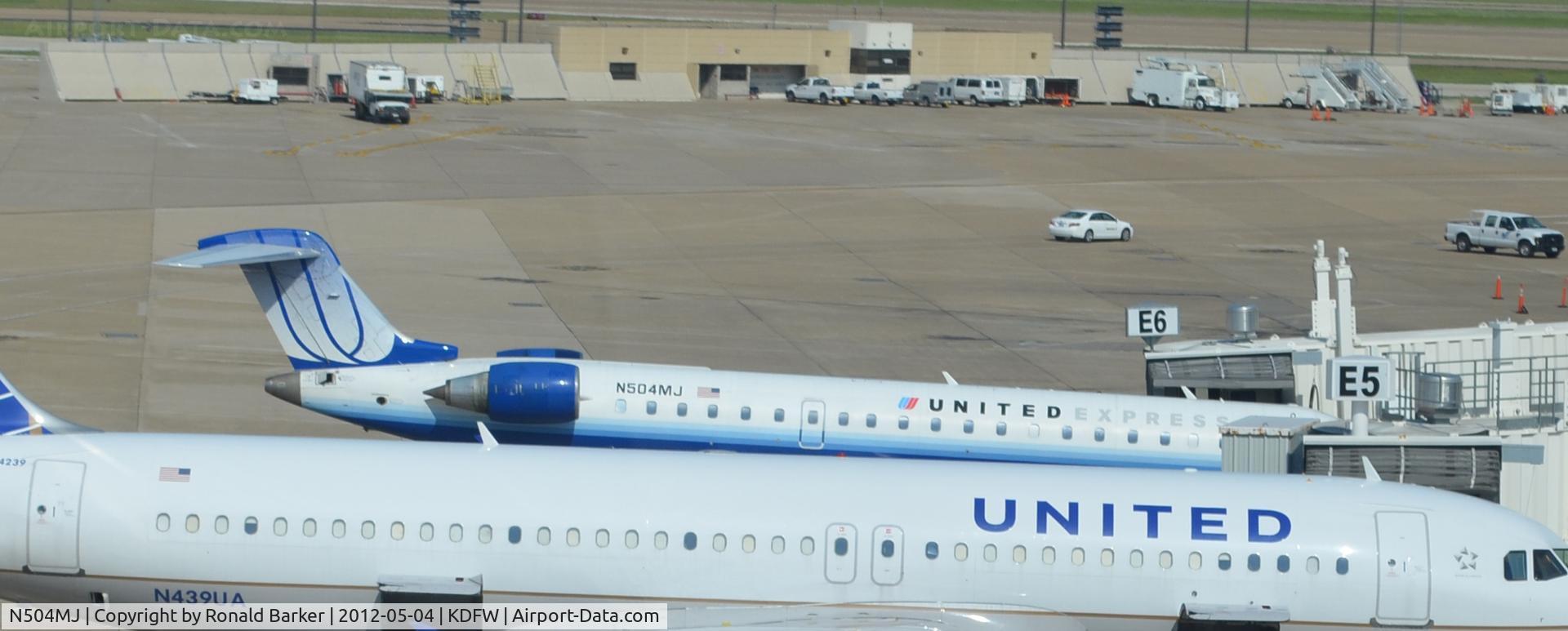 N504MJ, 2002 Bombardier CRJ-700 (CL-600-2C10) Regional Jet C/N 10066, Dallas