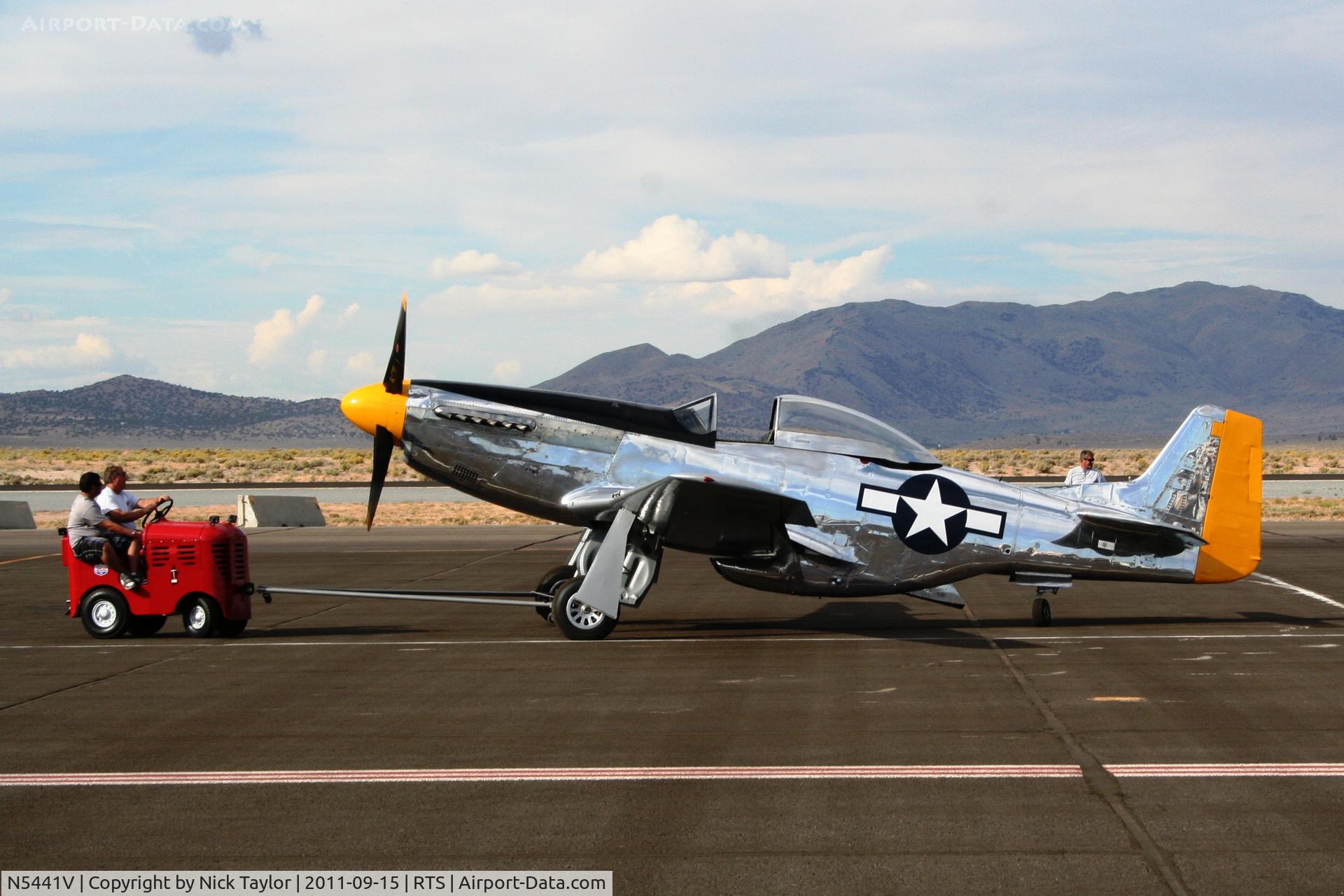 N5441V, 1961 North American F-51D Mustang C/N 45-11582, Reno 2011