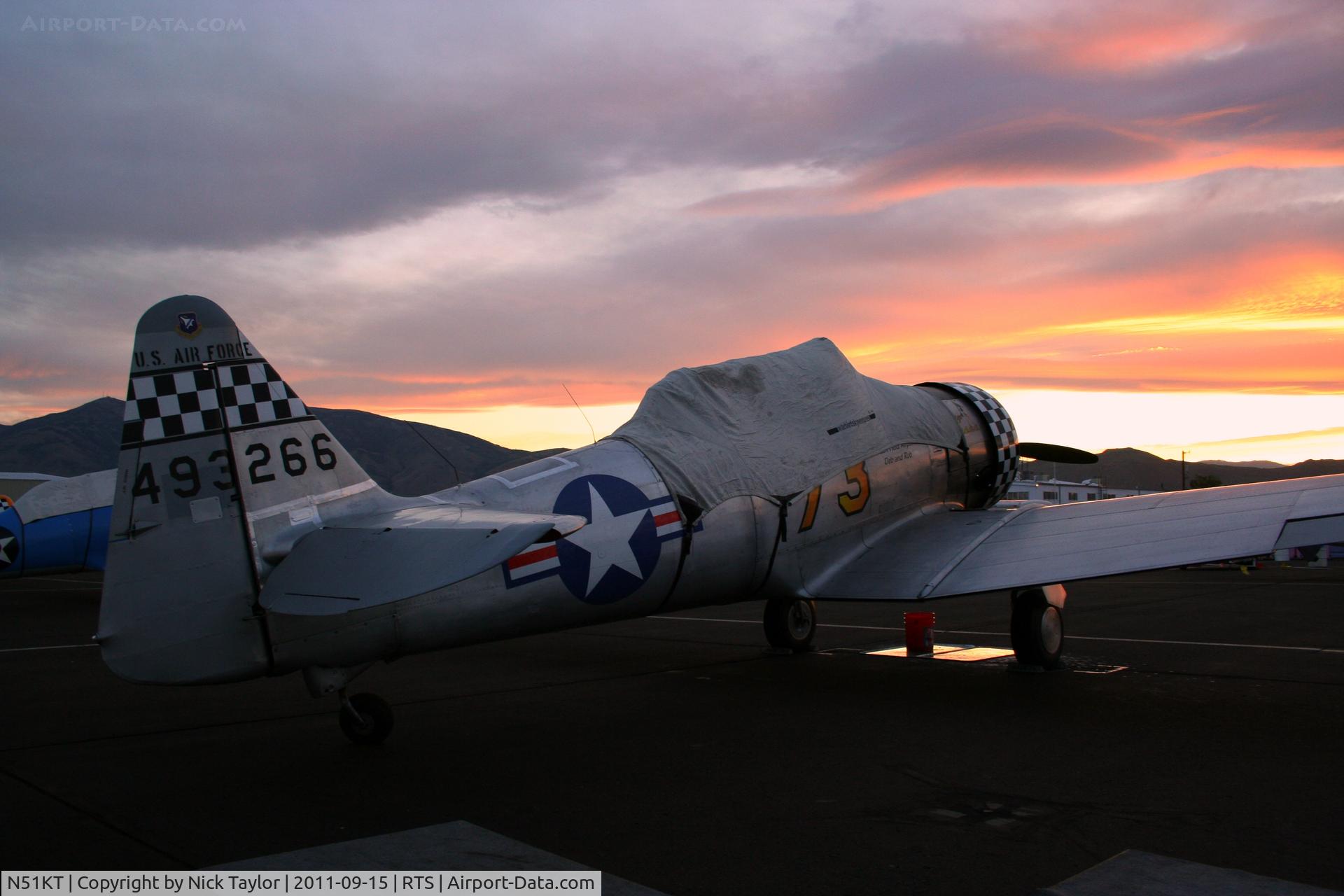 N51KT, 1951 North American T-6G Texan C/N 168-370, 