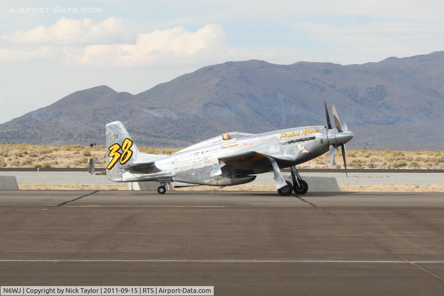 N6WJ, North American P-51 XR C/N 44-88, Precious Metal