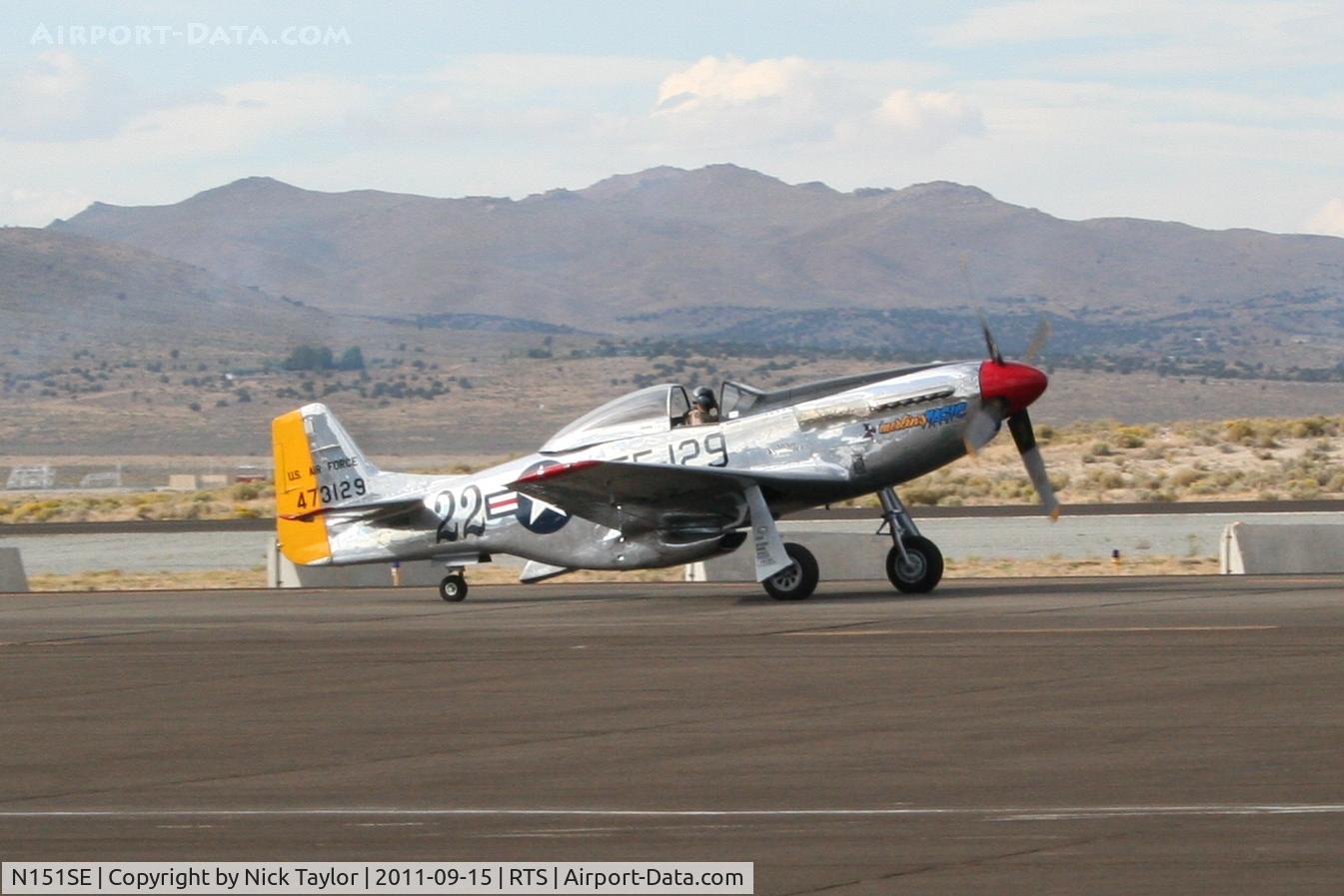 N151SE, 1944 North American P-51D Mustang C/N 122-39588 (44-73129), Merlins Magic