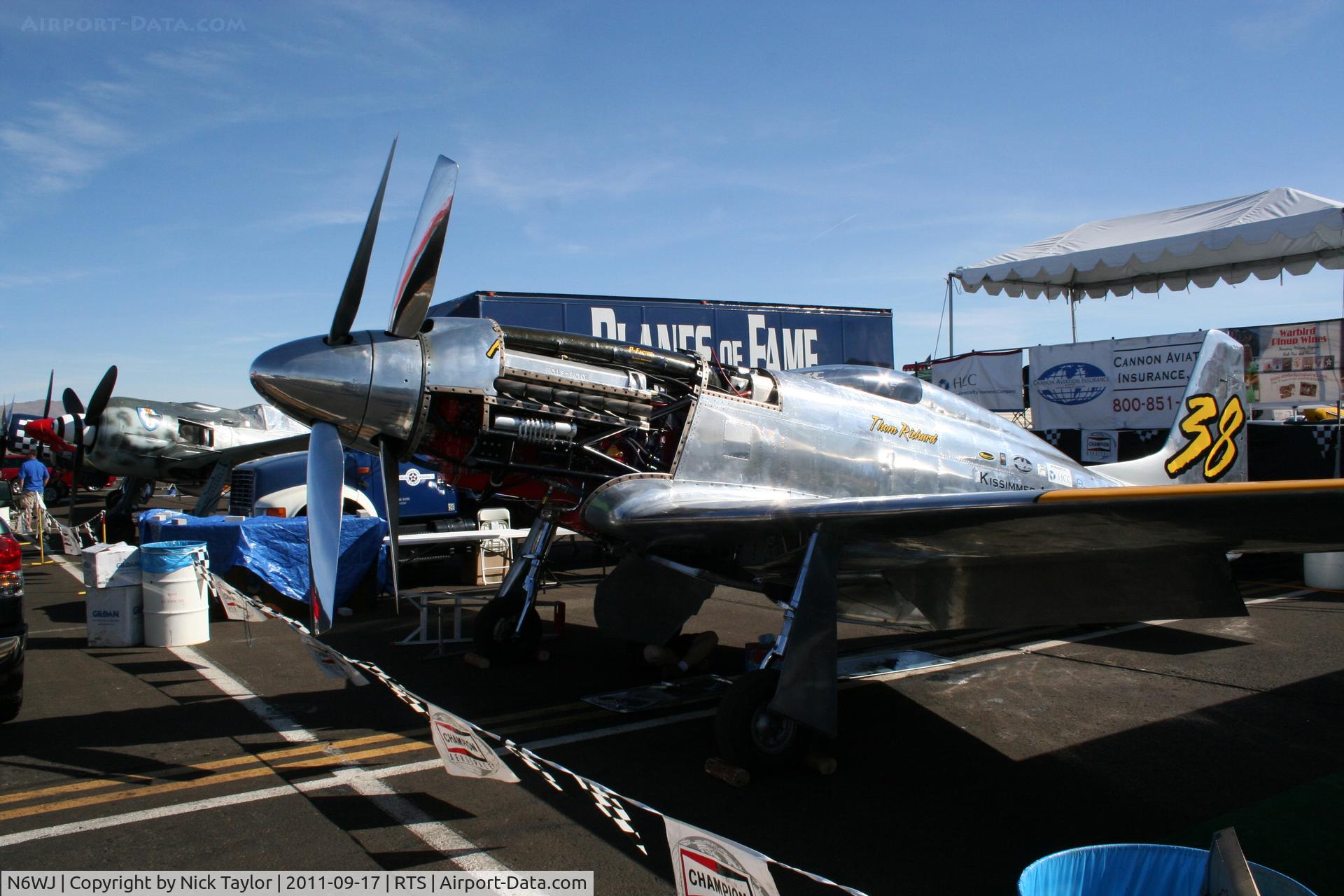 N6WJ, North American P-51 XR C/N 44-88, Reno 2011