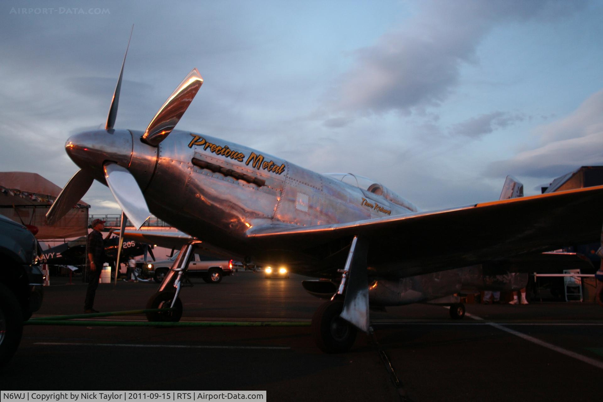 N6WJ, North American P-51 XR C/N 44-88, Reno 2011