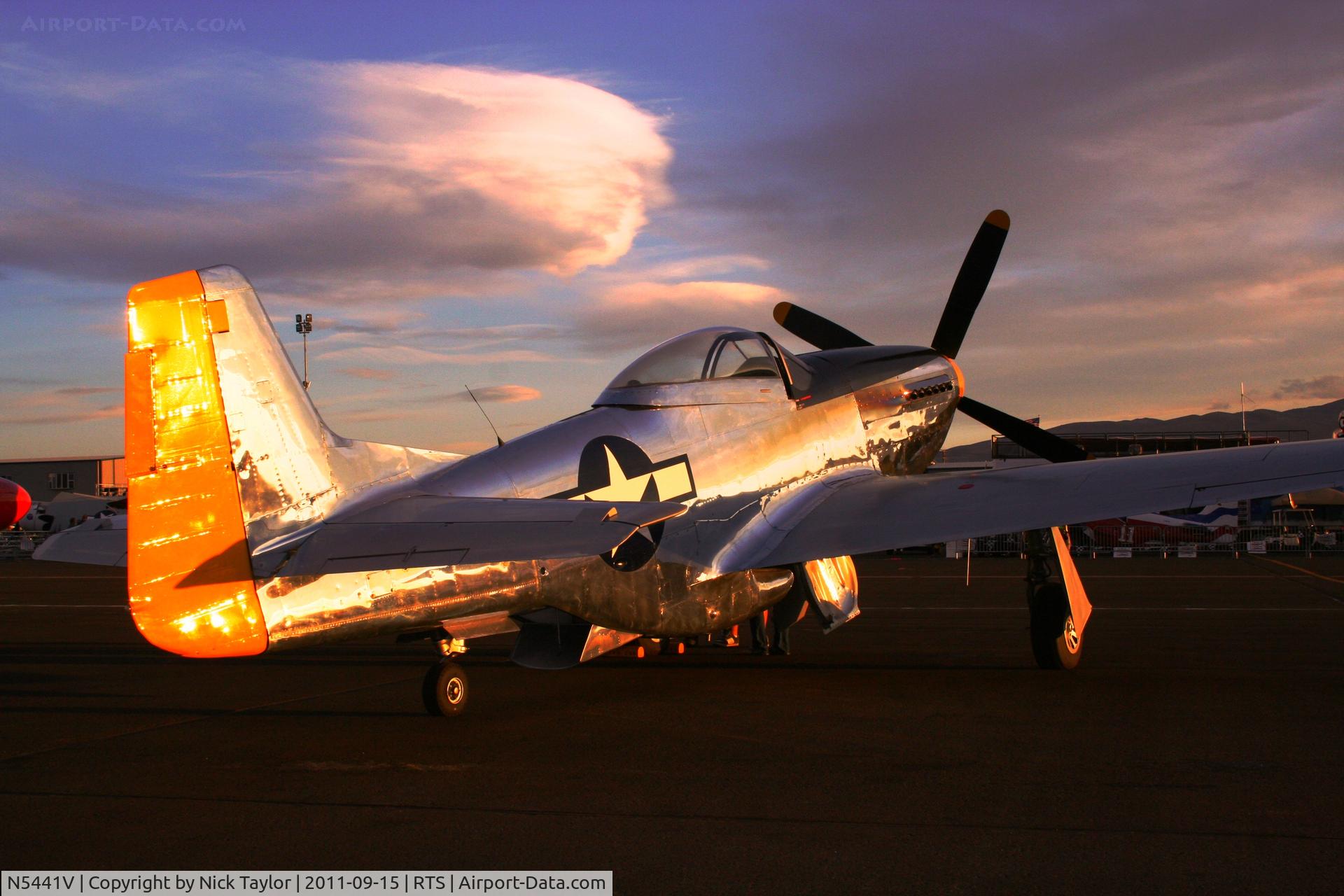 N5441V, 1961 North American F-51D Mustang C/N 45-11582, Reno 2011