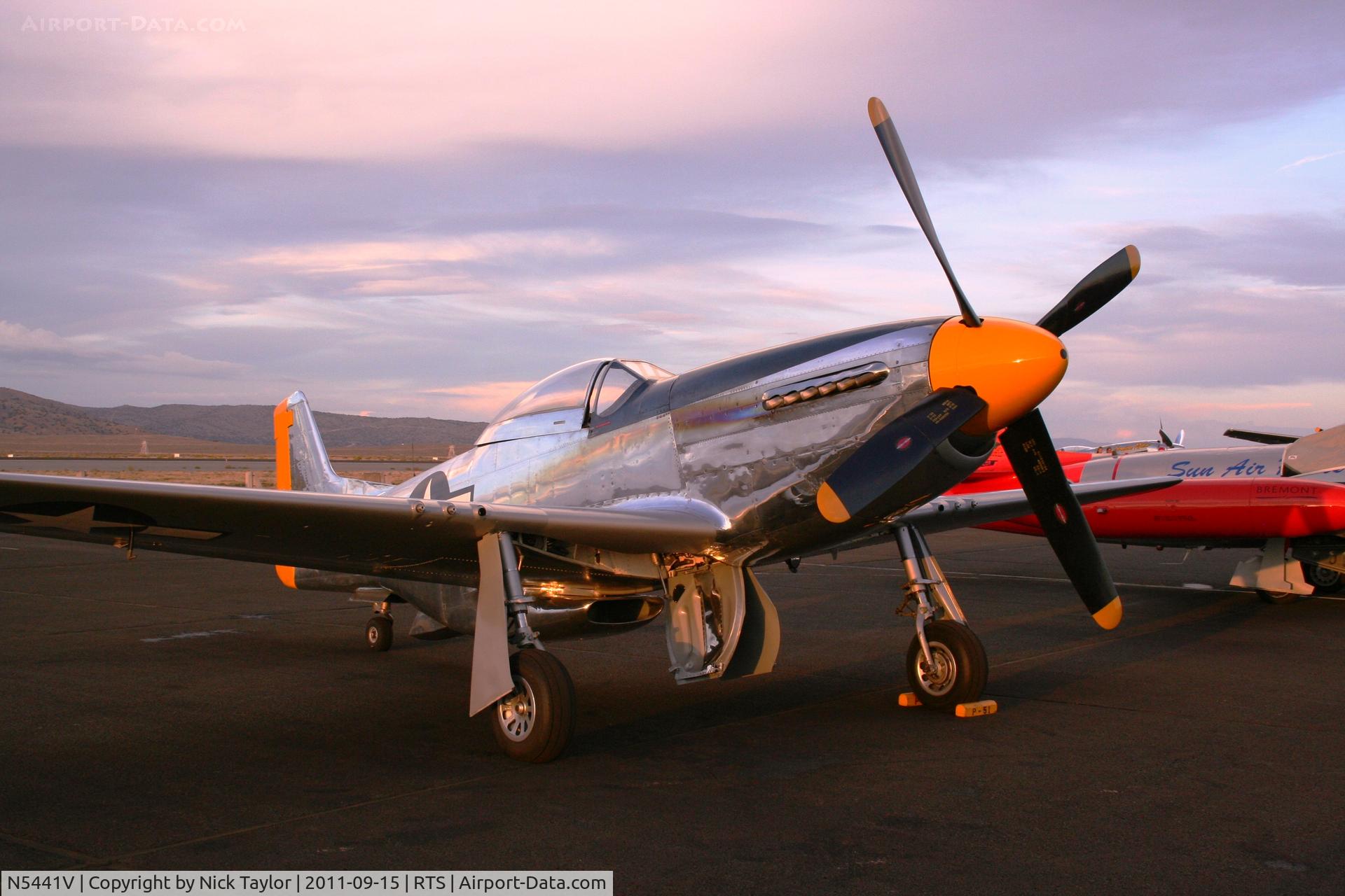N5441V, 1961 North American F-51D Mustang C/N 45-11582, Reno 2011