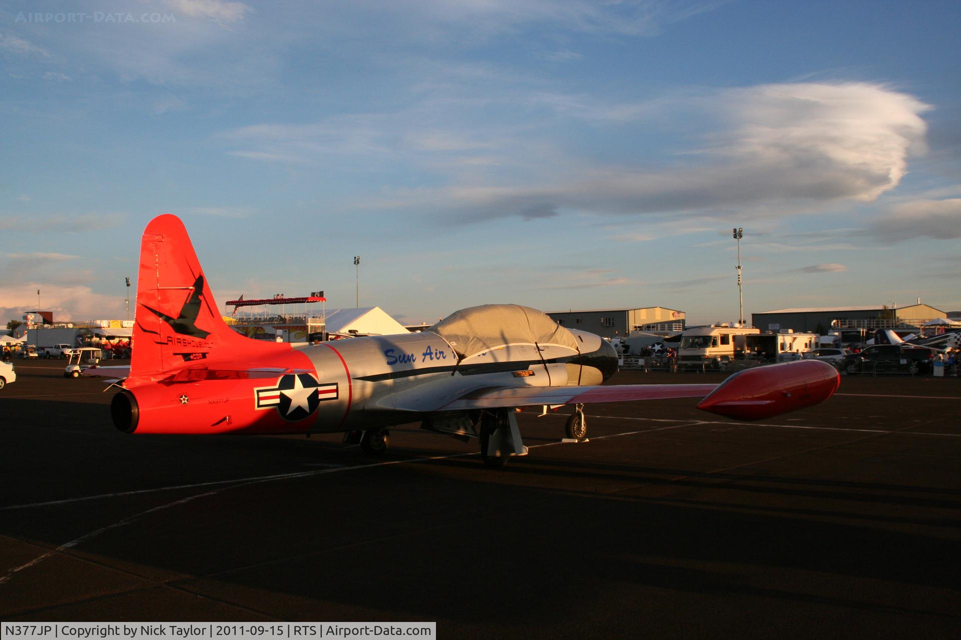 N377JP, Canadair CT-133 Silver Star 3 (CL-30) C/N T33-377, Paceplane