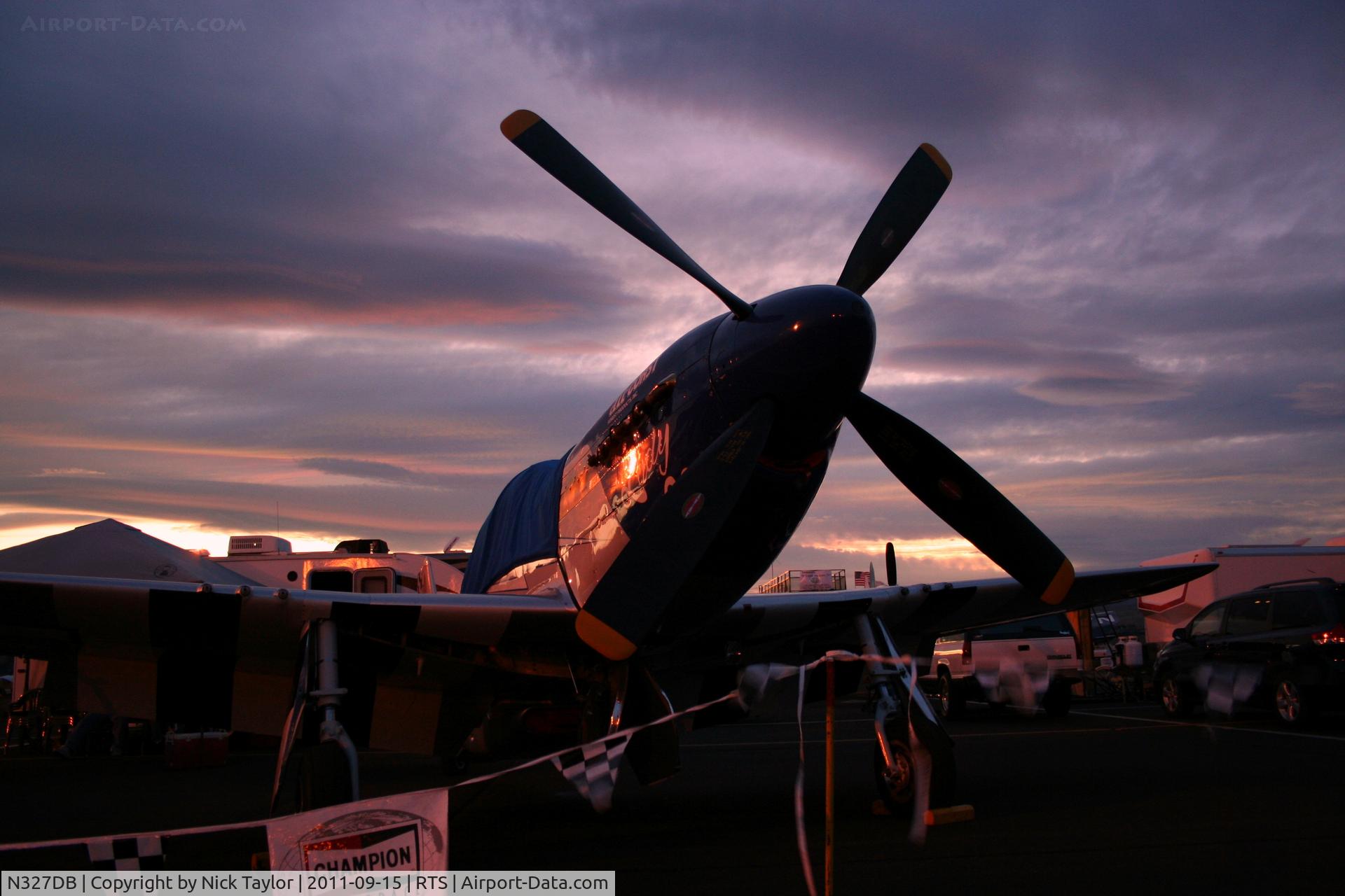 N327DB, 1944 North American P-51D Mustang C/N 44-84860, Reno 2011