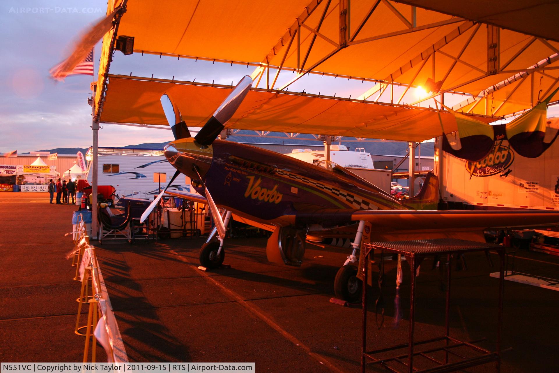 N551VC, 1944 North American F-51D Mustang C/N 44-73415, Voodoo