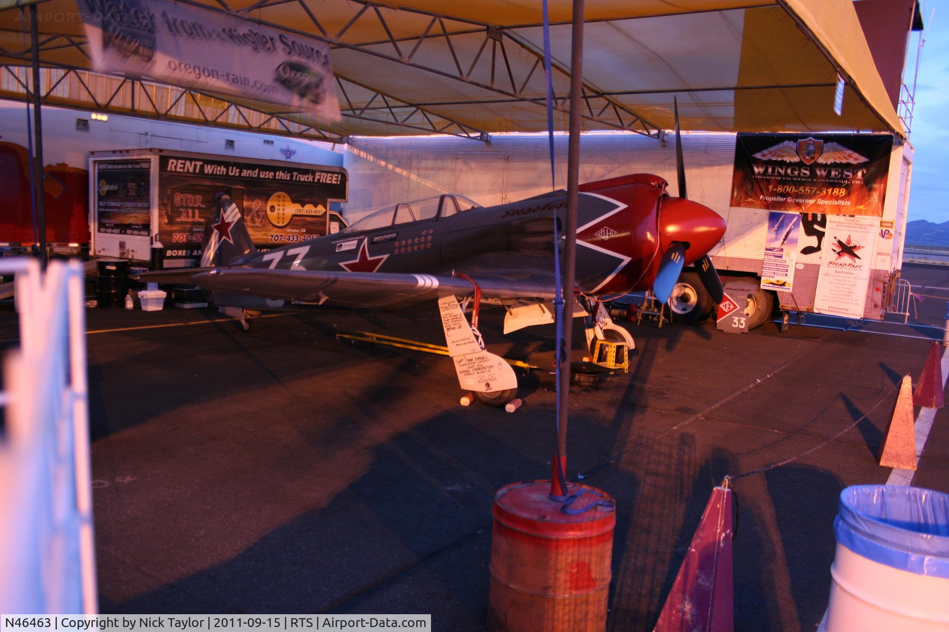 N46463, 2005 Yakovlev (Avione) Yak-3U/R-2000 C/N 001-3/2005, Steadfast