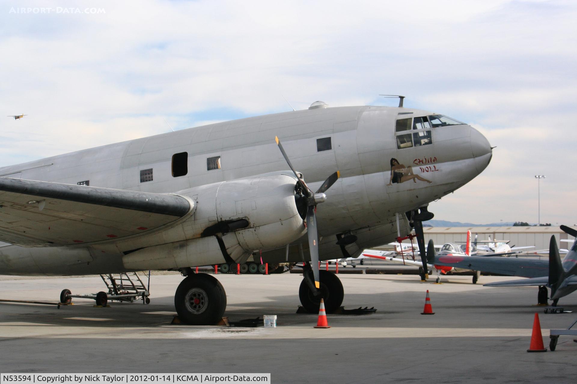 N53594, 1944 Curtiss C-46F Commando C/N 22486, China Doll