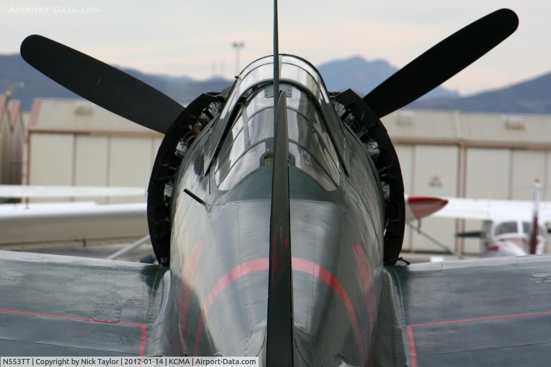 N553TT, 1942 Mitsubishi A6M3 Reisen (Zero) C/N 3858, CAF SoCal wing visitor