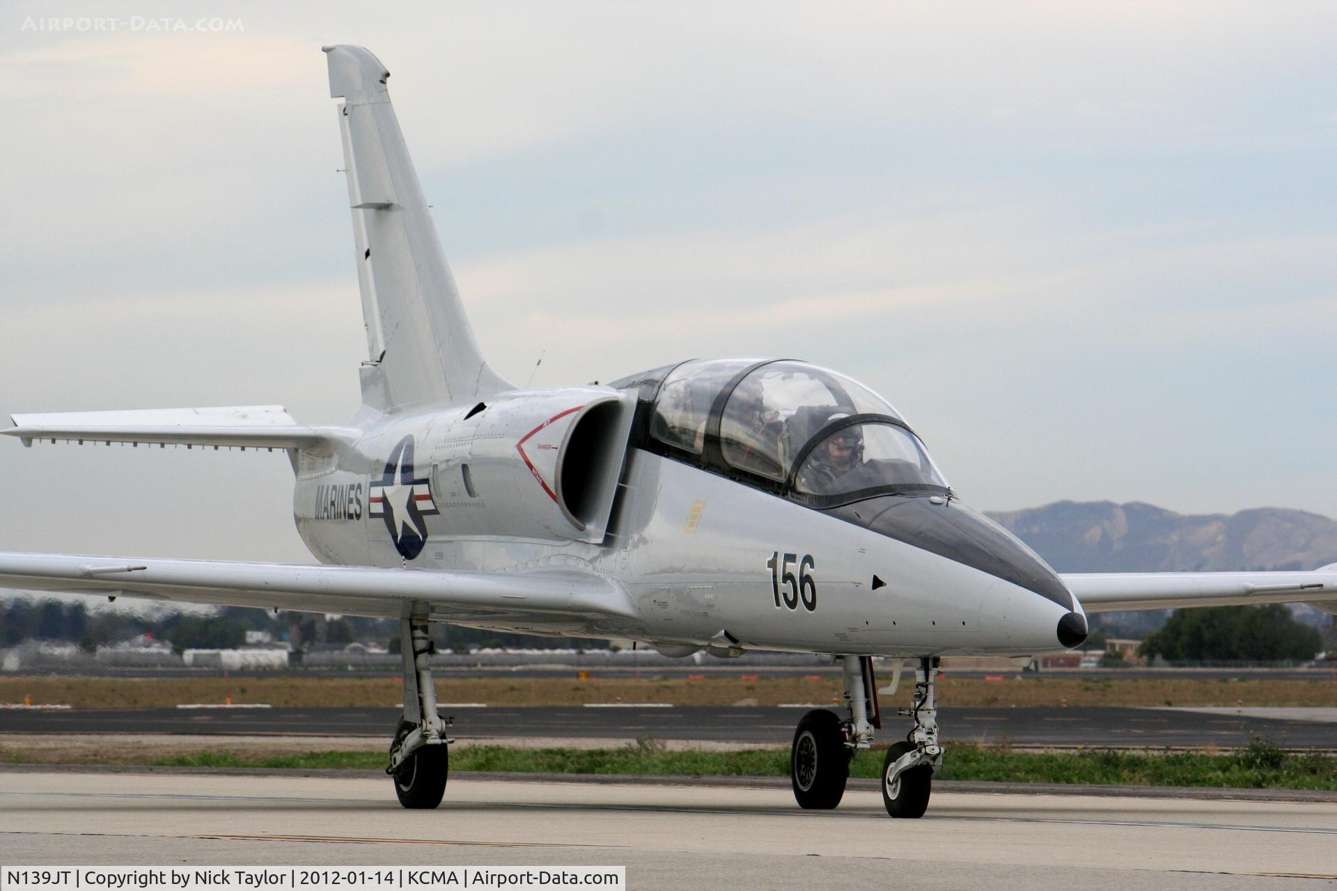 N139JT, 1987 Aero L-39C Albatros Albatros C/N 734156, Taxiing to the restaurant