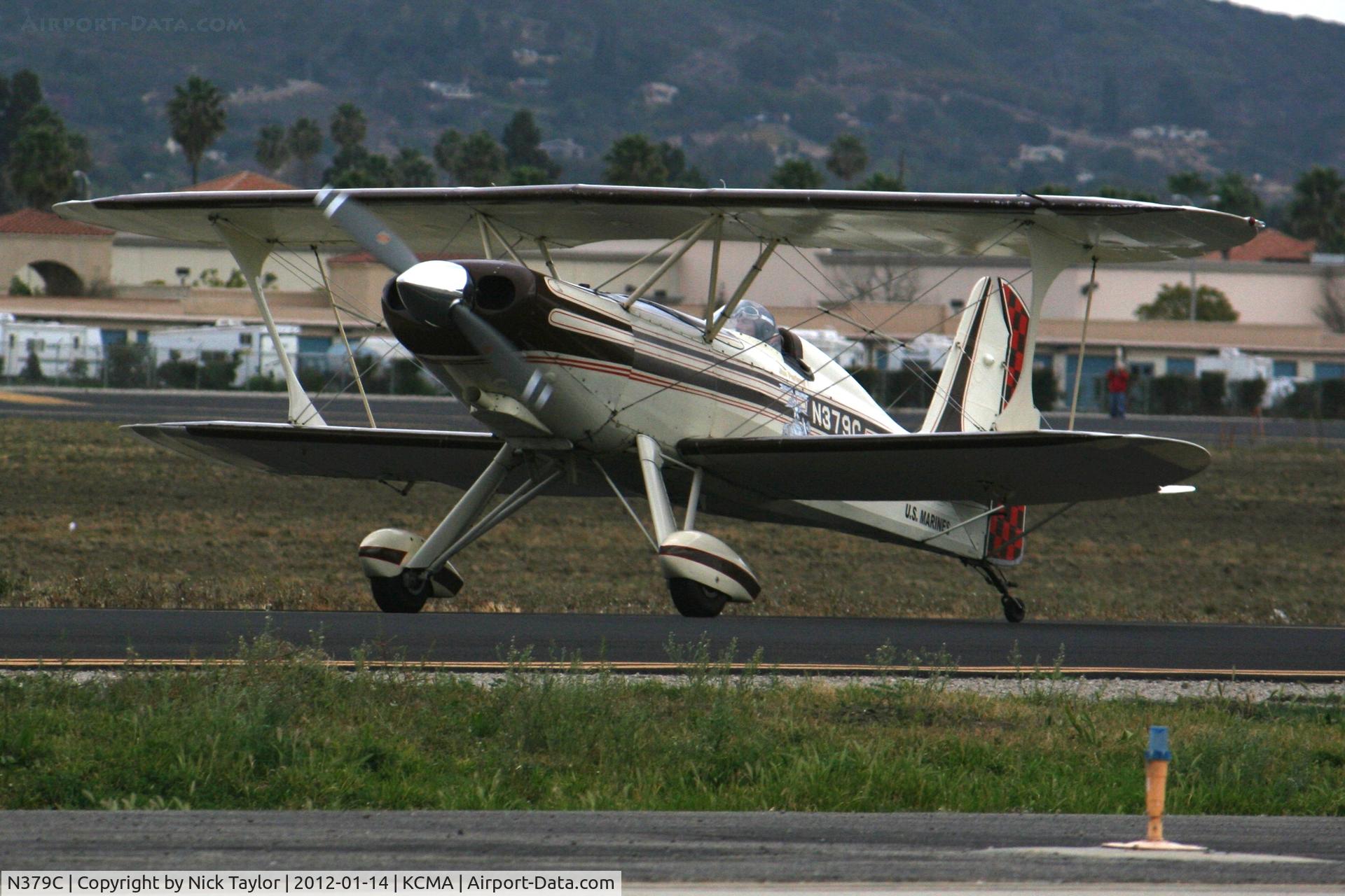 N379C, 1979 Stolp SA-300 Starduster Too C/N 502, Taxiing for departure