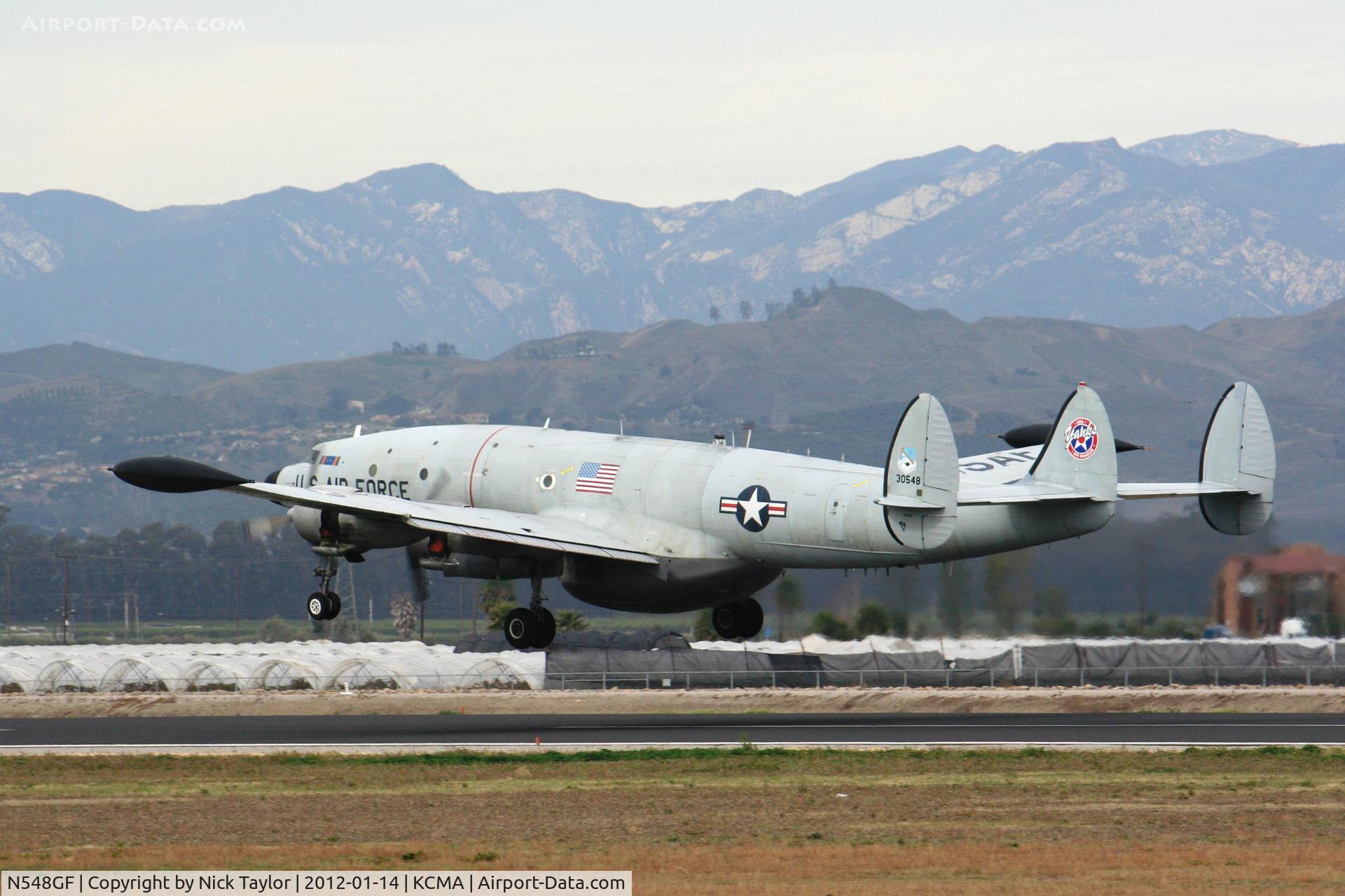 N548GF, 1955 Lockheed EC-121T Warning Star C/N 4363, Liftoff