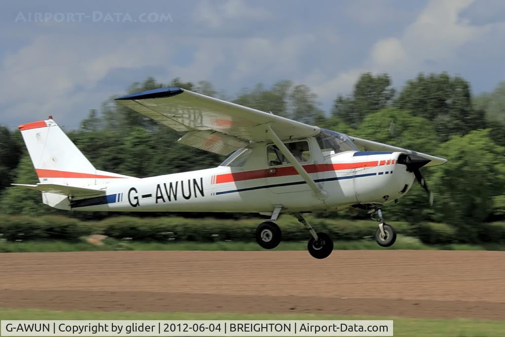 G-AWUN, 1968 Reims Cessna F150H C/N 0377, Is that reg what the owner thinks of his aircraft??!!!